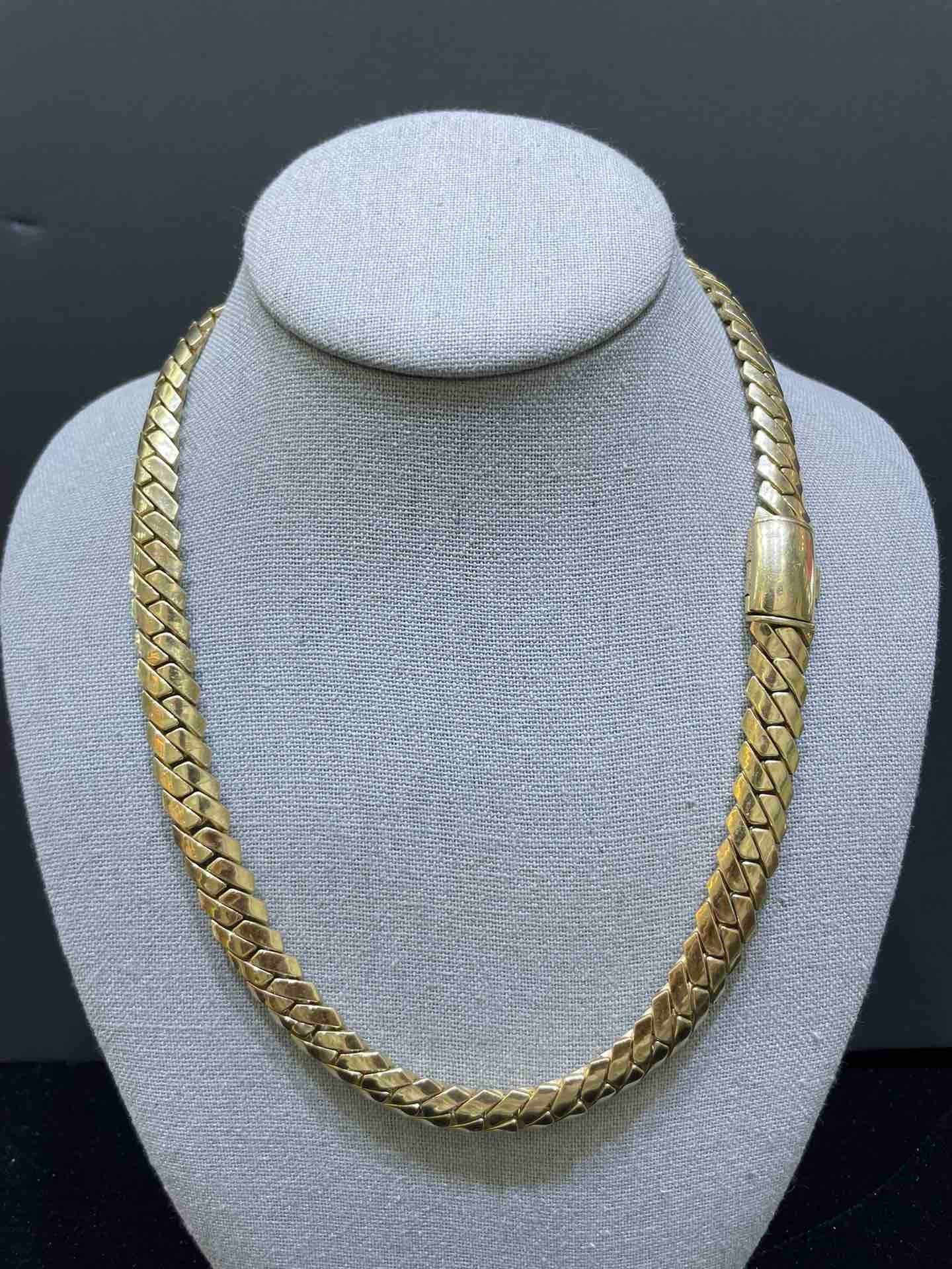 Miami Cuban link Prong set 11mm
