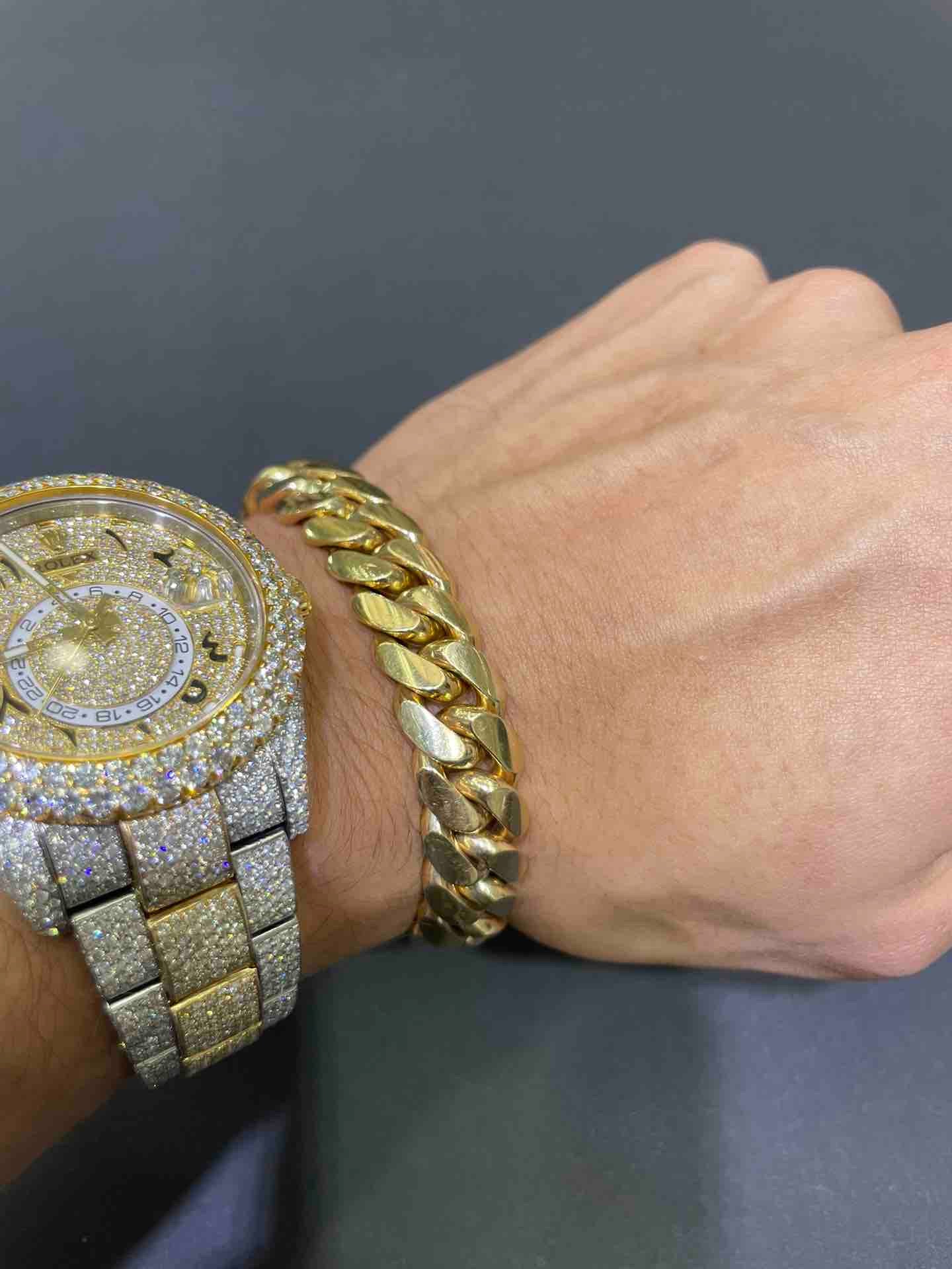 10K MIAMI CUBAN BRACELET