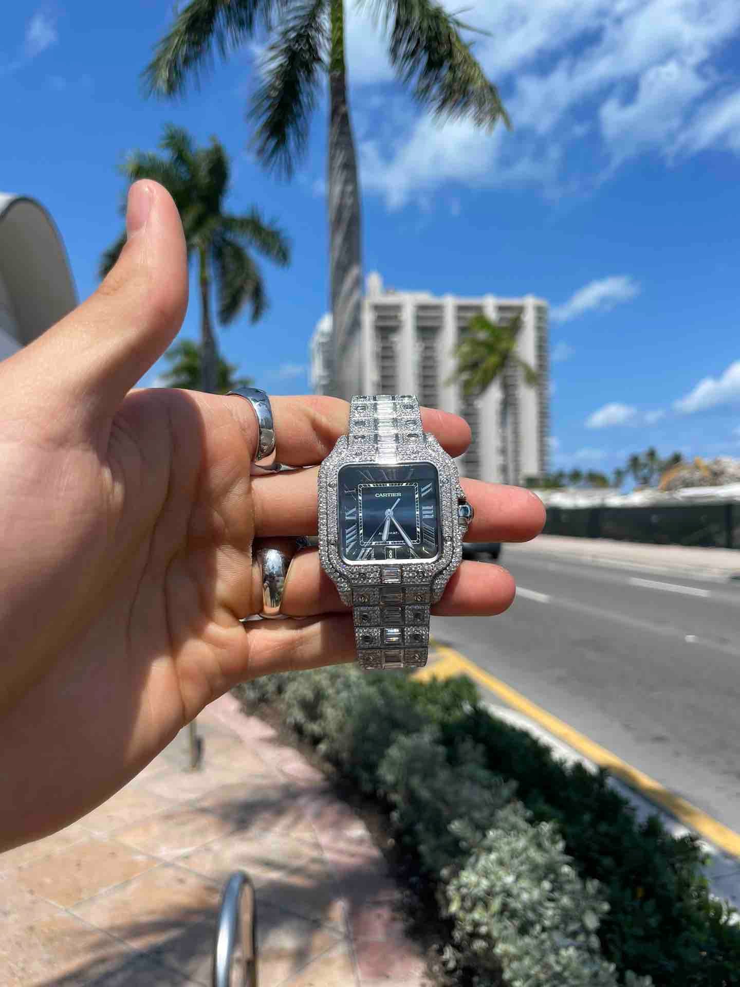 Bust Down BRAND NEW Full VVS1 Watch