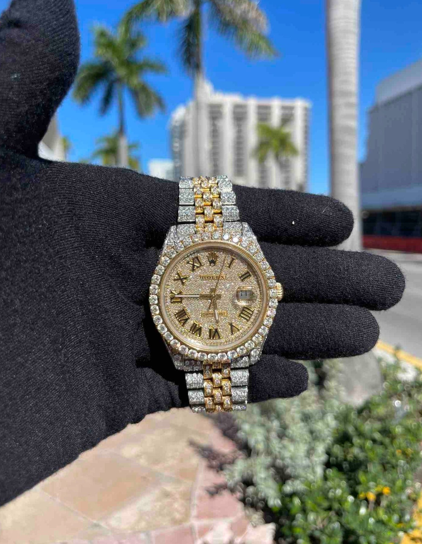 bust down rolex 41mm