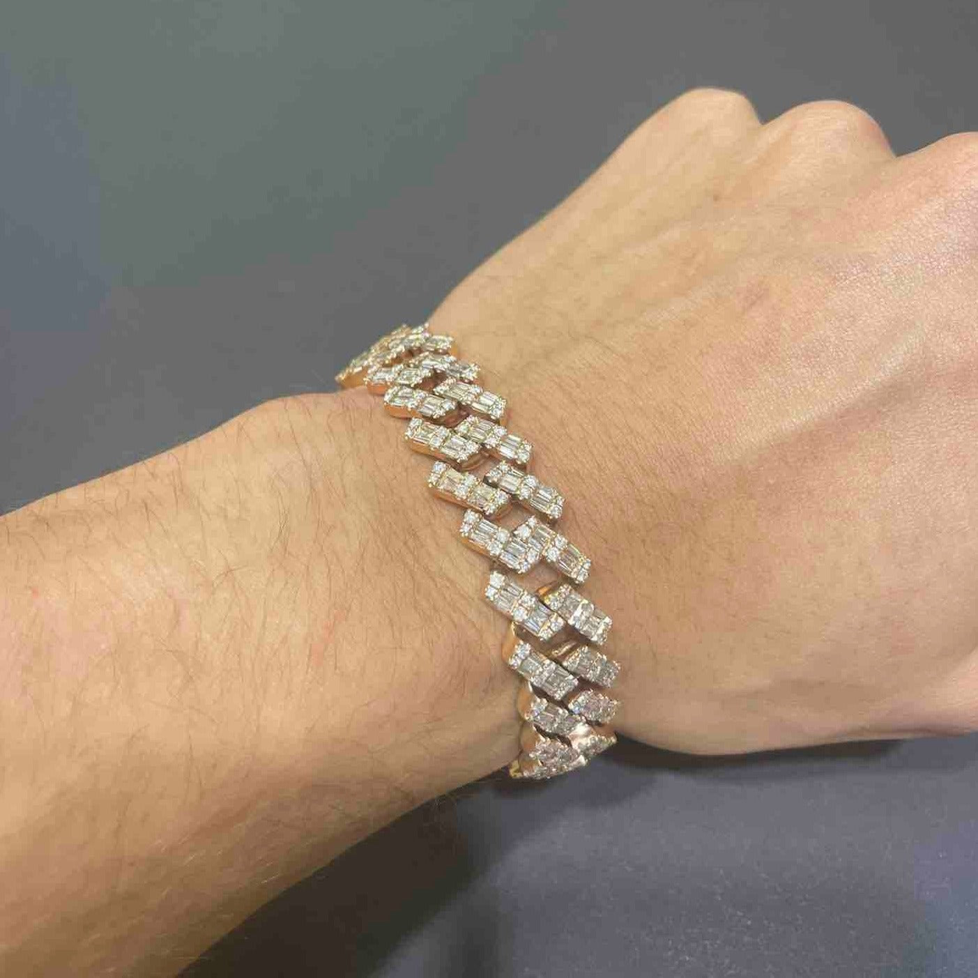 Bust Down Cuban Link Bracelet