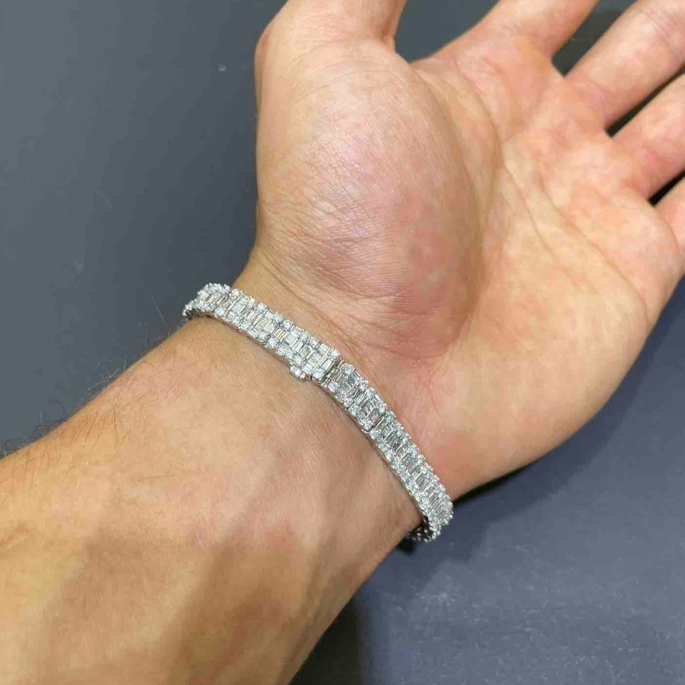tennis armband iced out