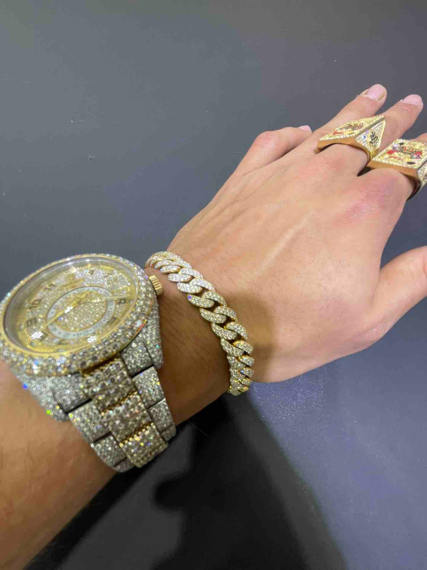 Iced Cuban Link Bracelet