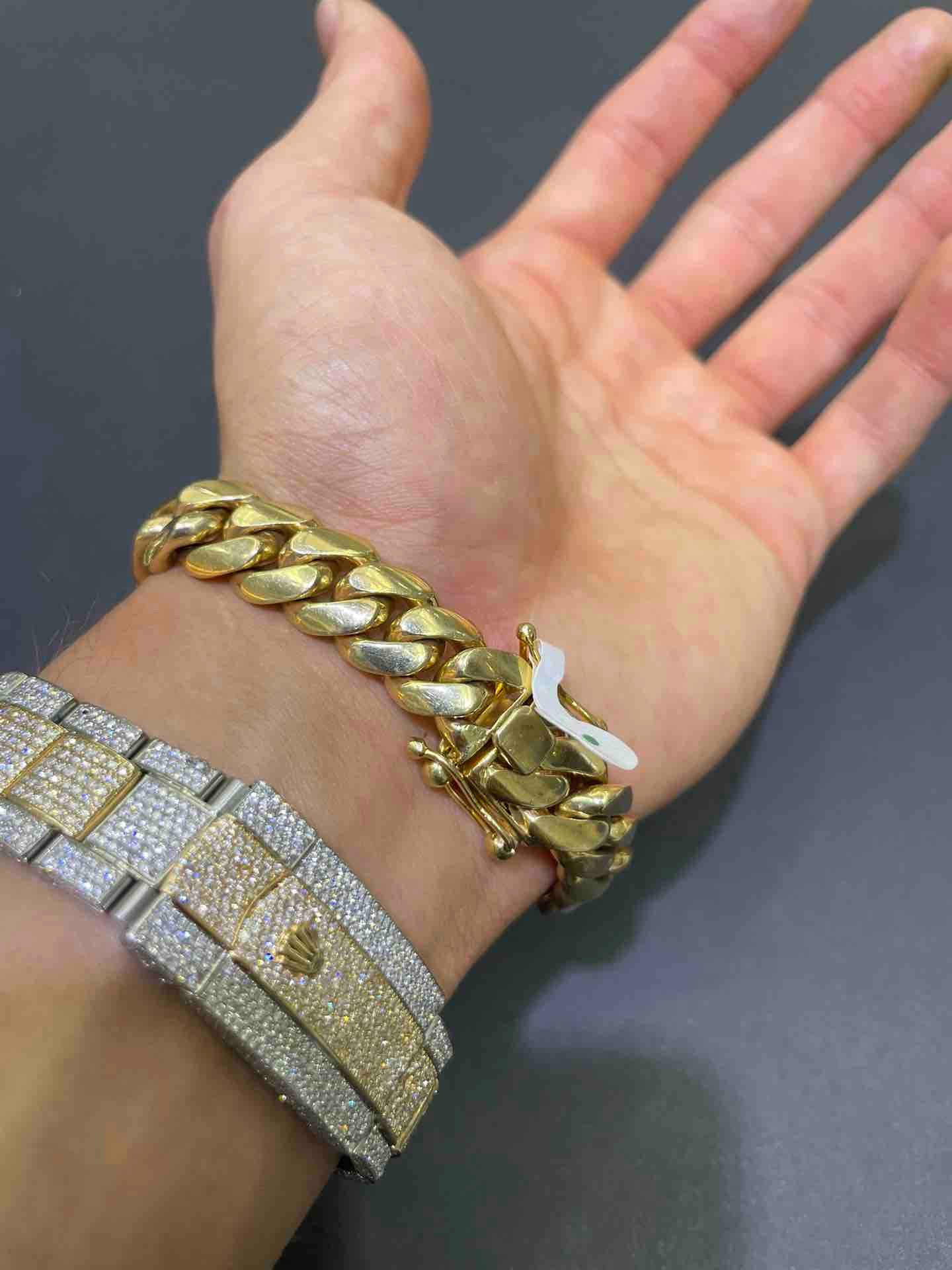 CUBAN BRACELET 101 Grams 13.2mm