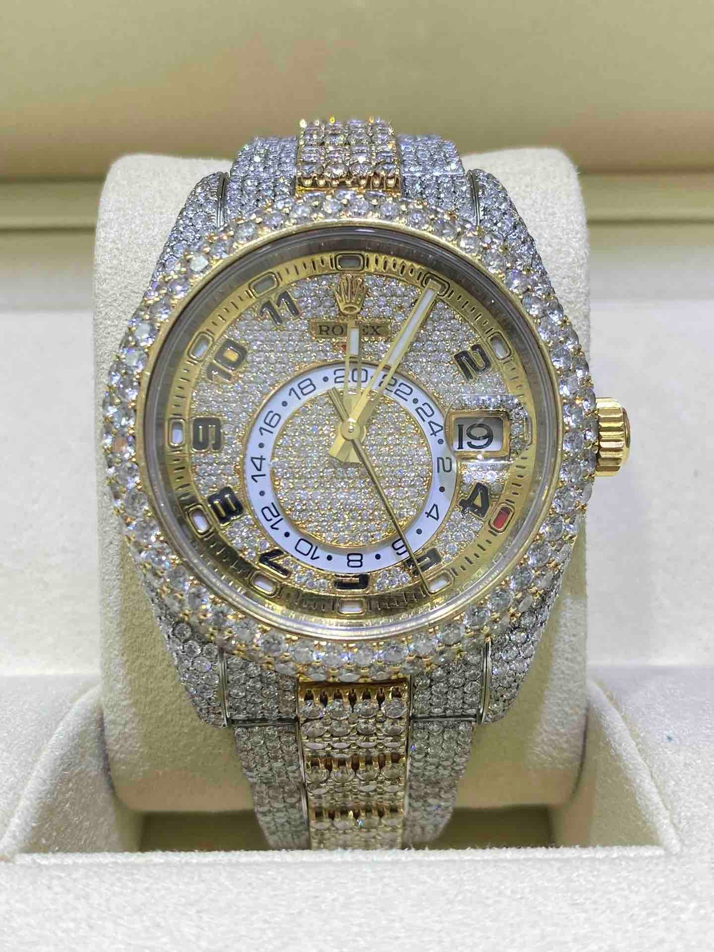 Bust down clearance rolex sky dweller