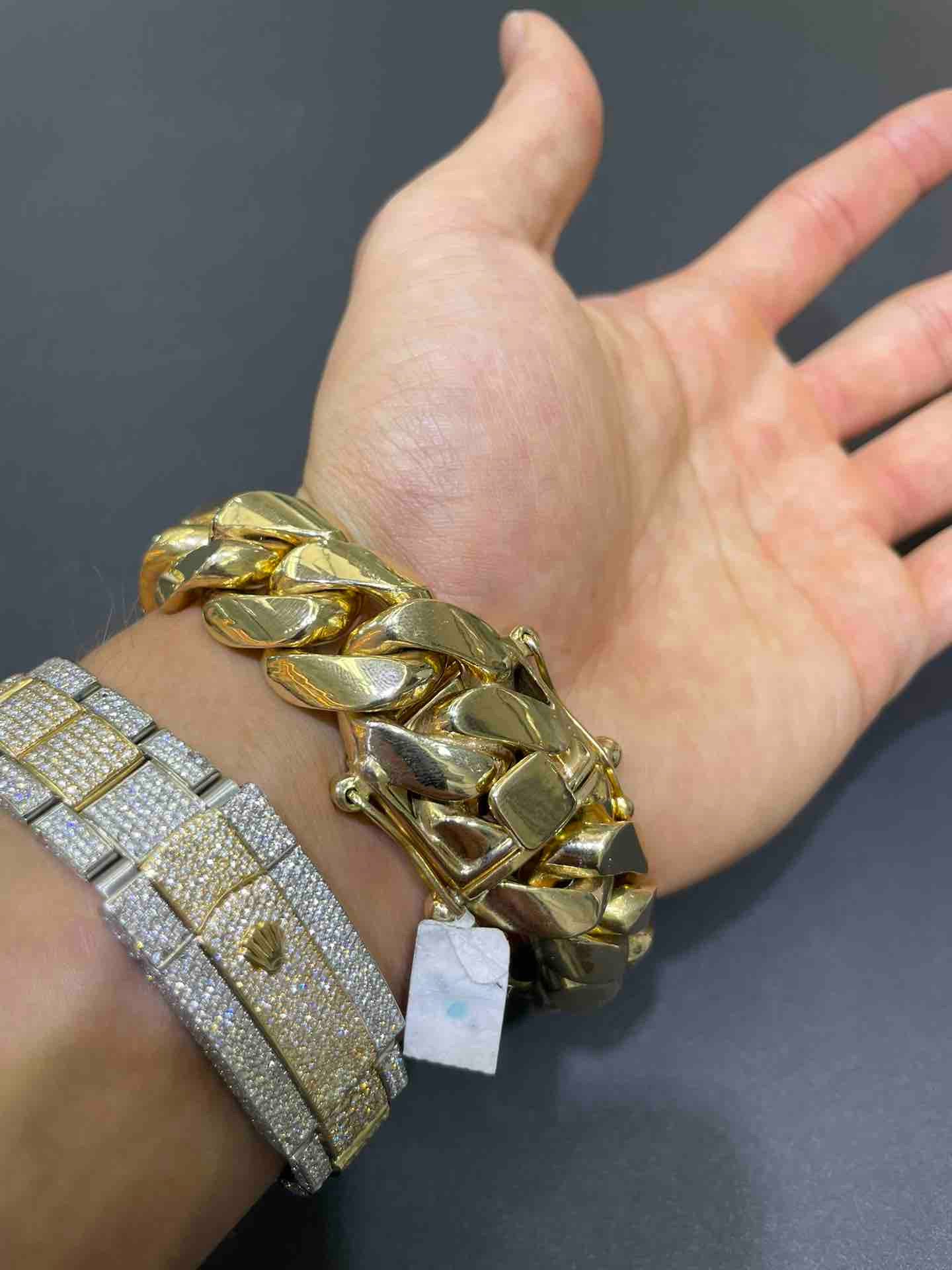 CUBAN LINK BRACELET 21mm