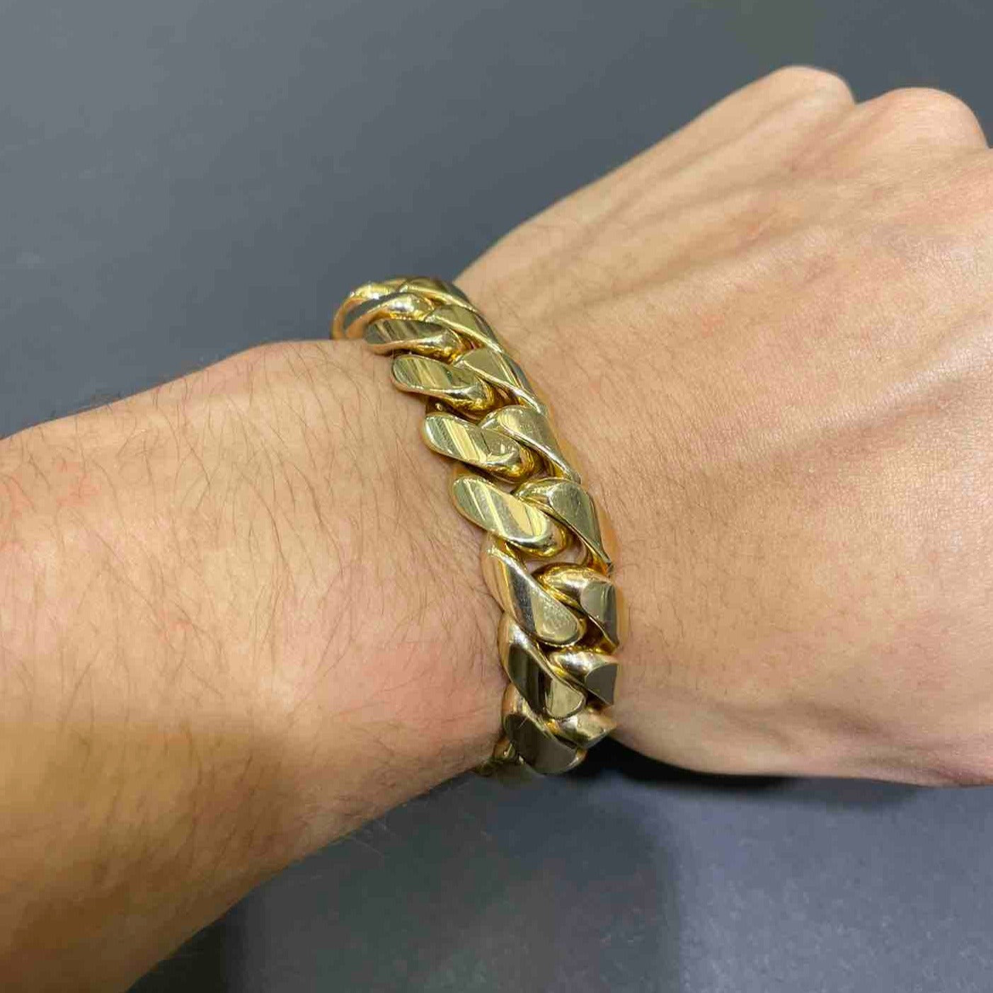 10K CUBAN BRACELET