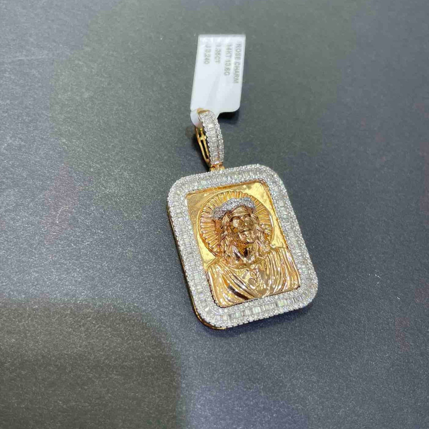 iced out pendant
