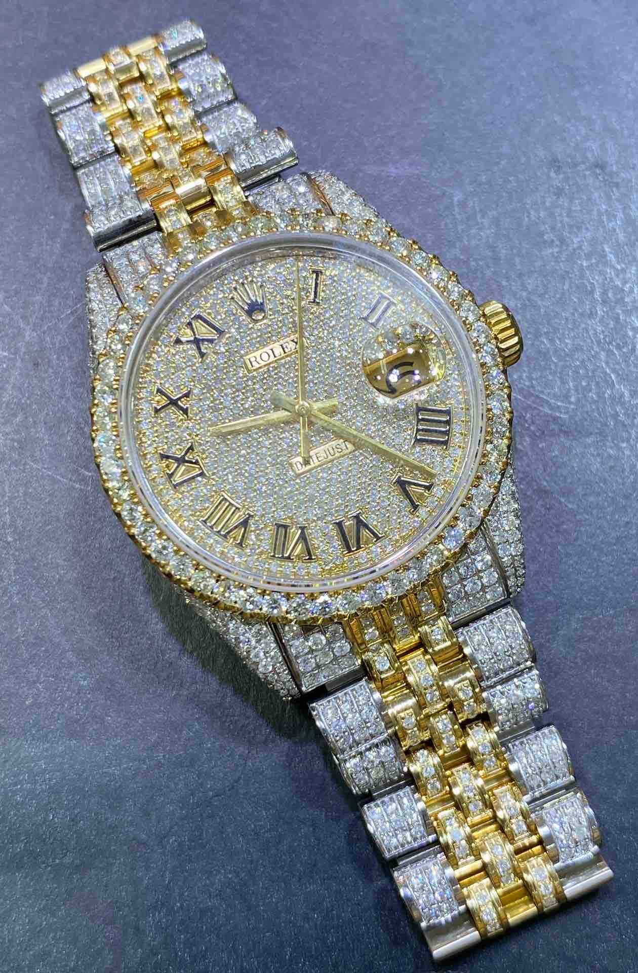 Bust Down Rolex Datejust RDP Jewelry Bust Down Rolex Datejust RDP Jewelry