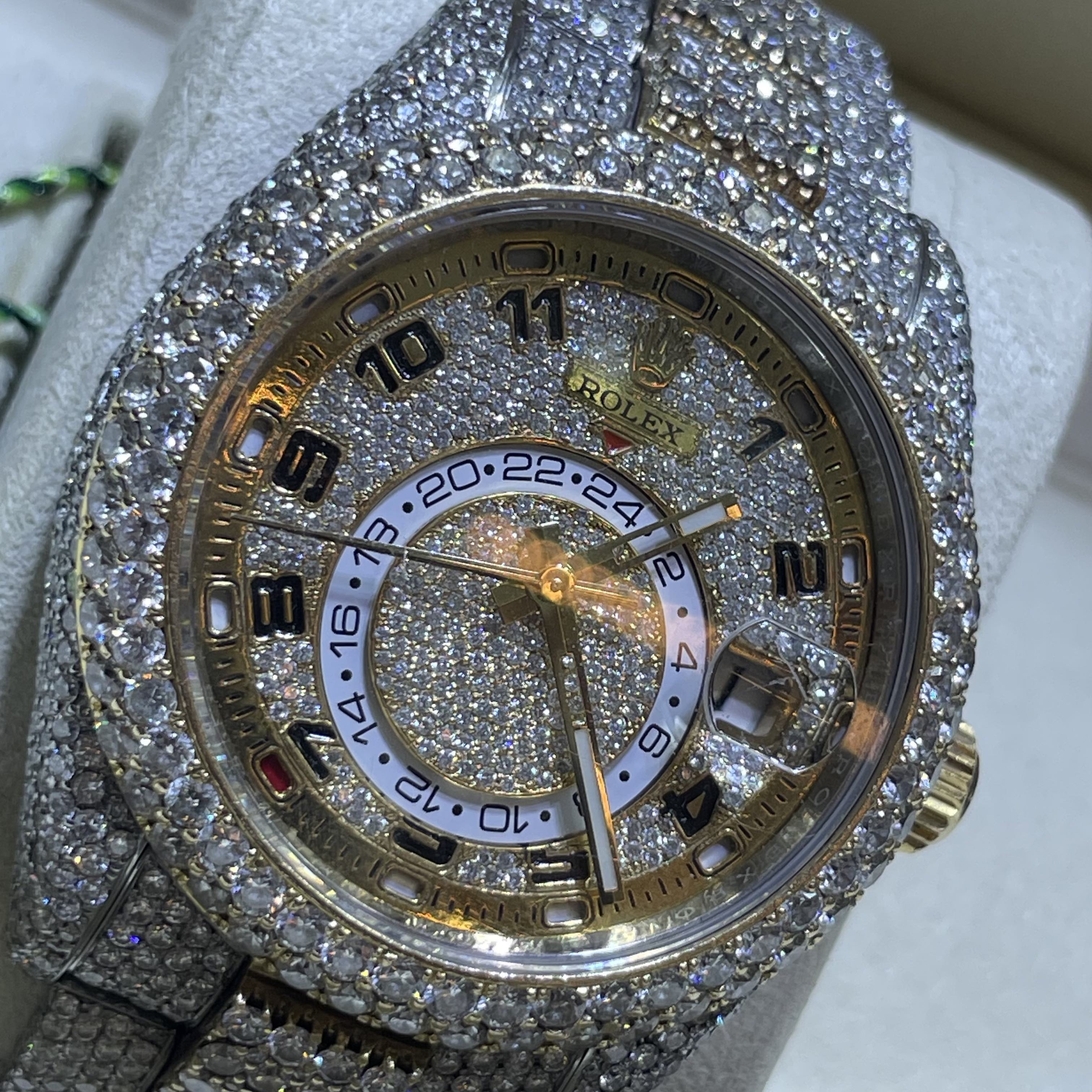  Iced Out Diamond Rolex