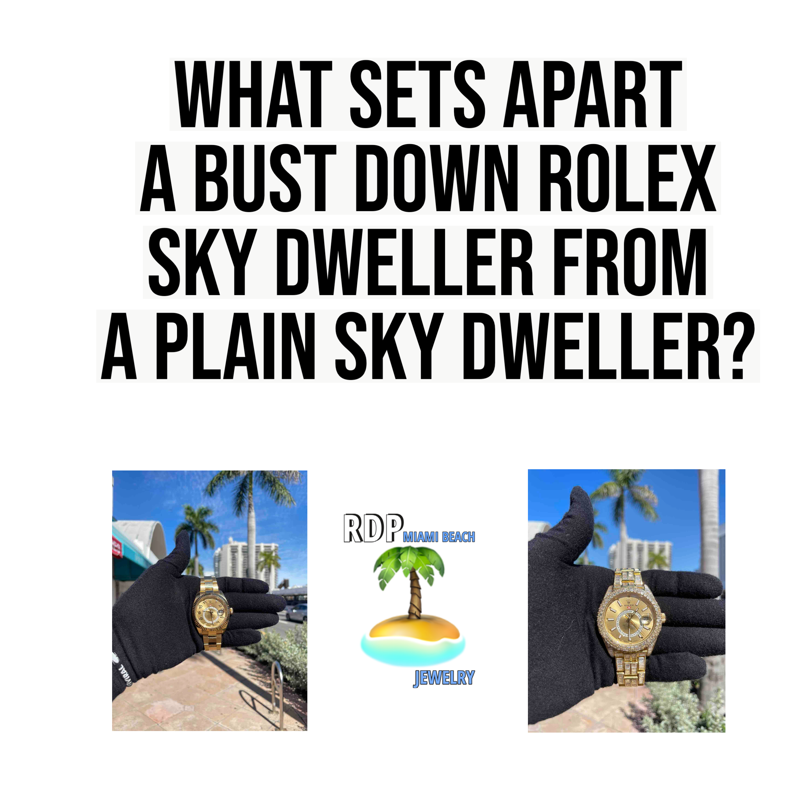 "sky dweller rolex bust down" What sets apart a Bust Down Rolex Sky Dweller from a Plain Sky Dweller?