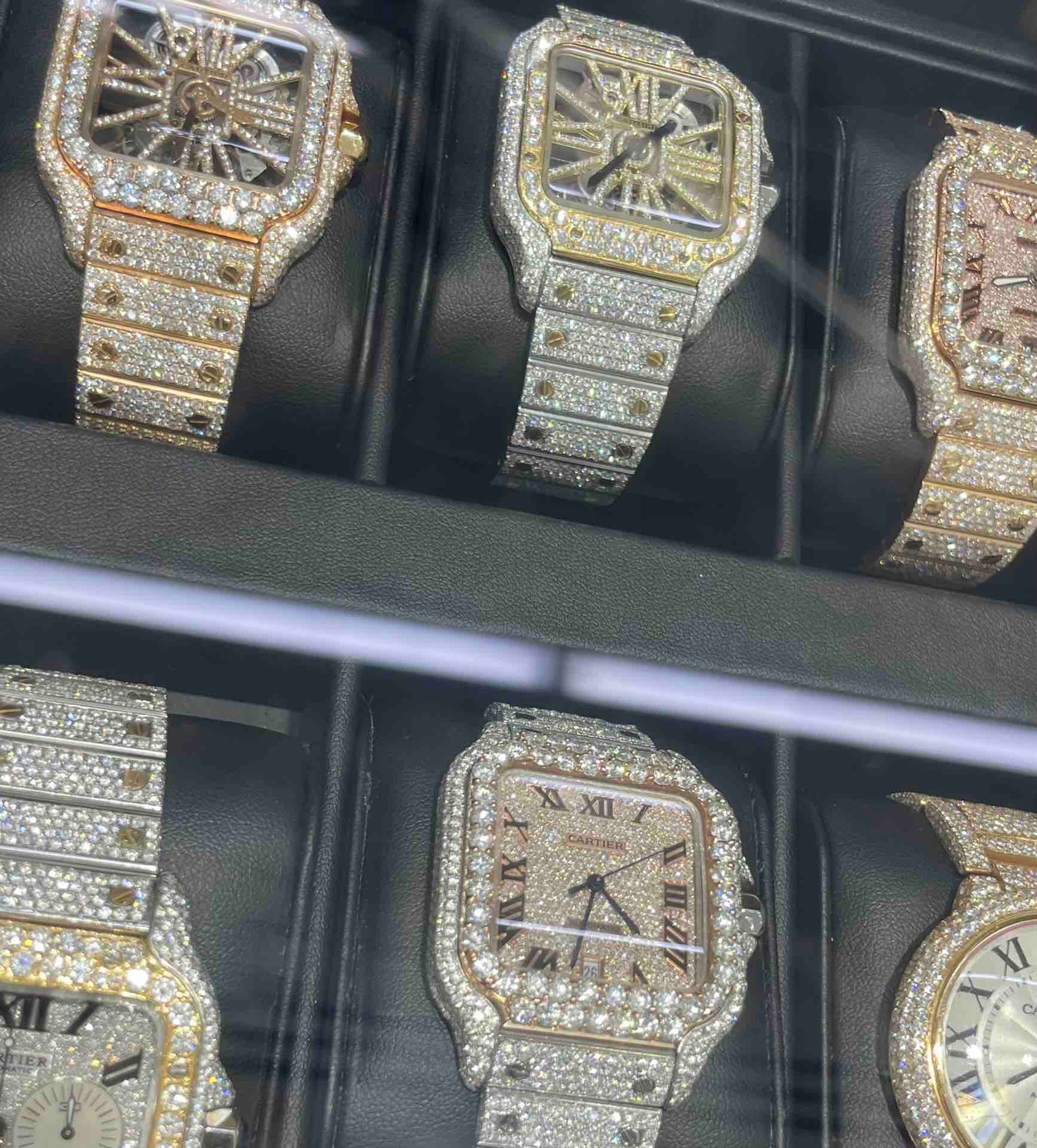 Discover Cartier Skeleton Iced Out Watches