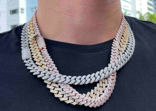  Men's Iced Out Cuban Link Chain