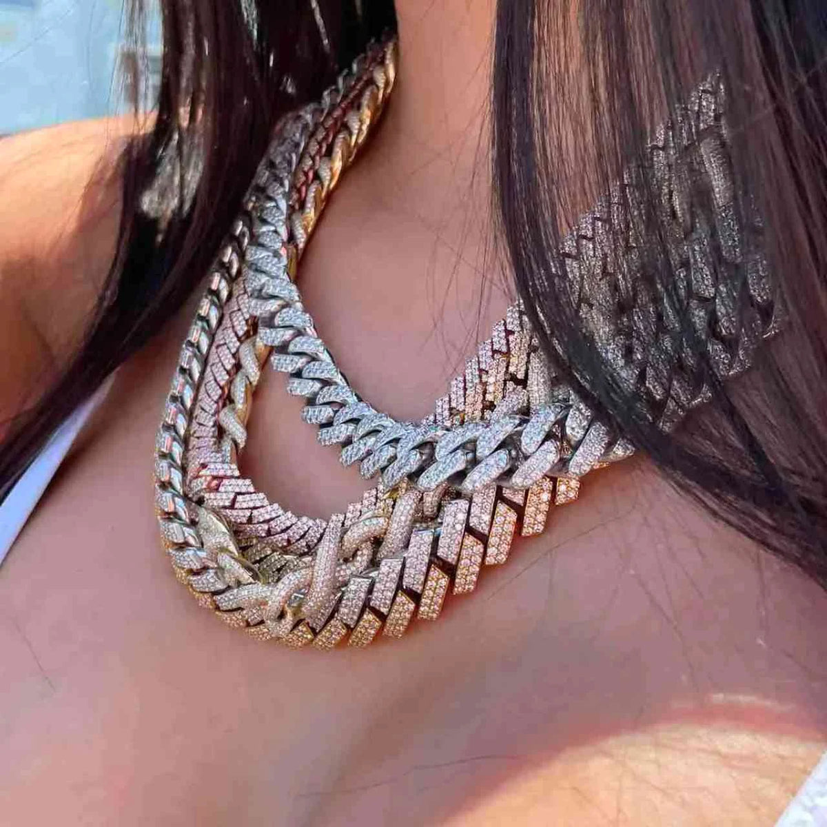 BUST DOWN CUBAN LINK CHAINS – RDP Miami Beach Jewelry