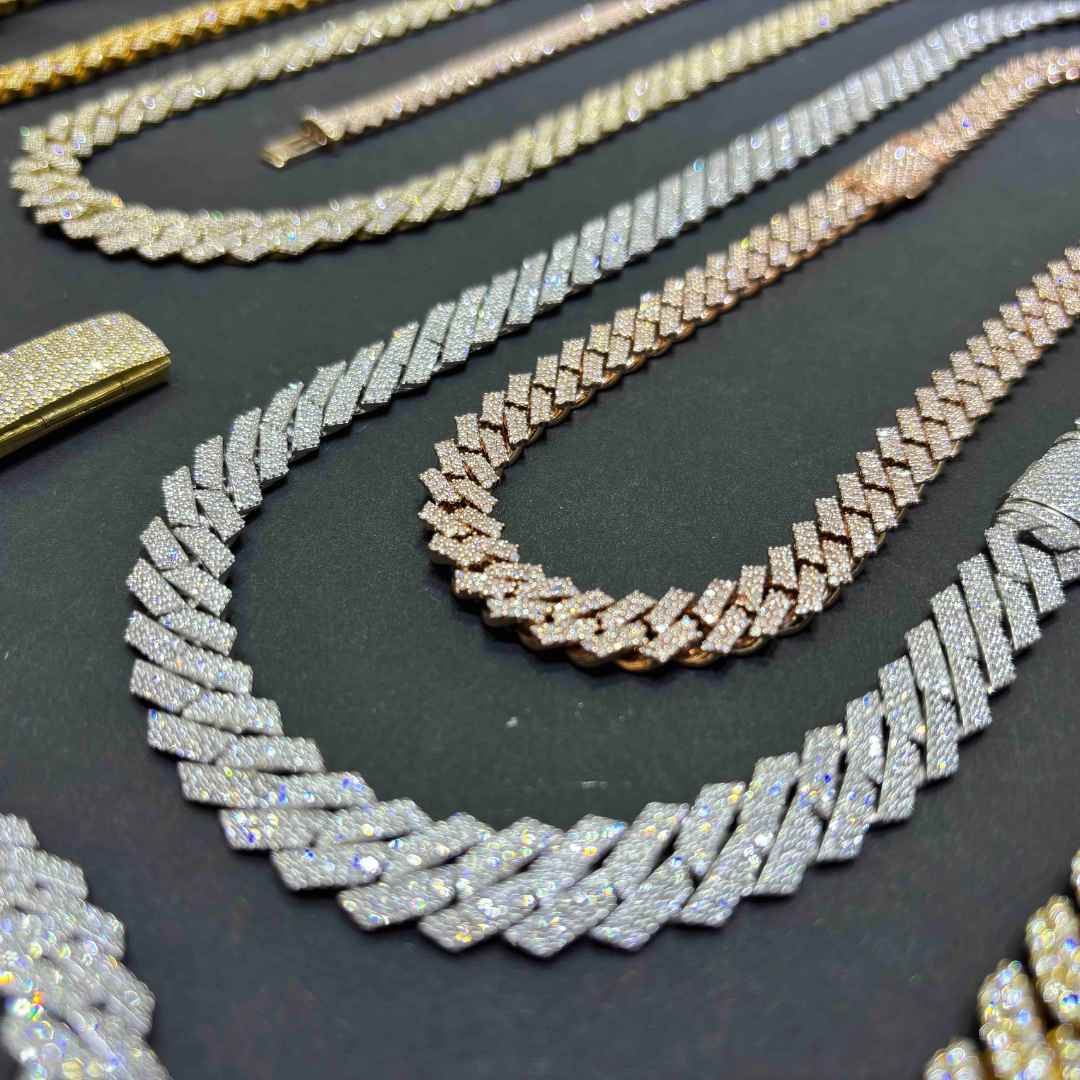 Iced Out Lab Diamond Chains