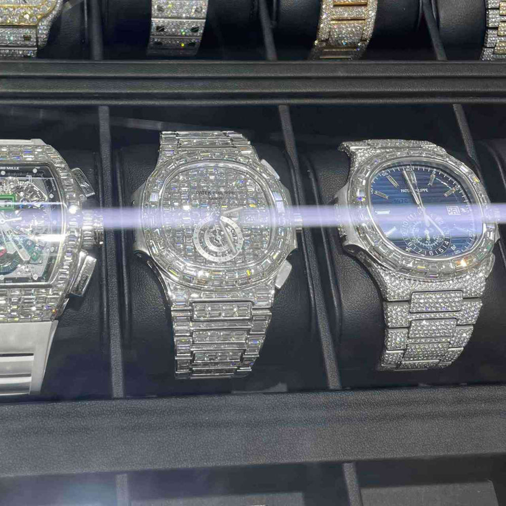 Iced Out Patek Philippe Watches | RDP Jewelry