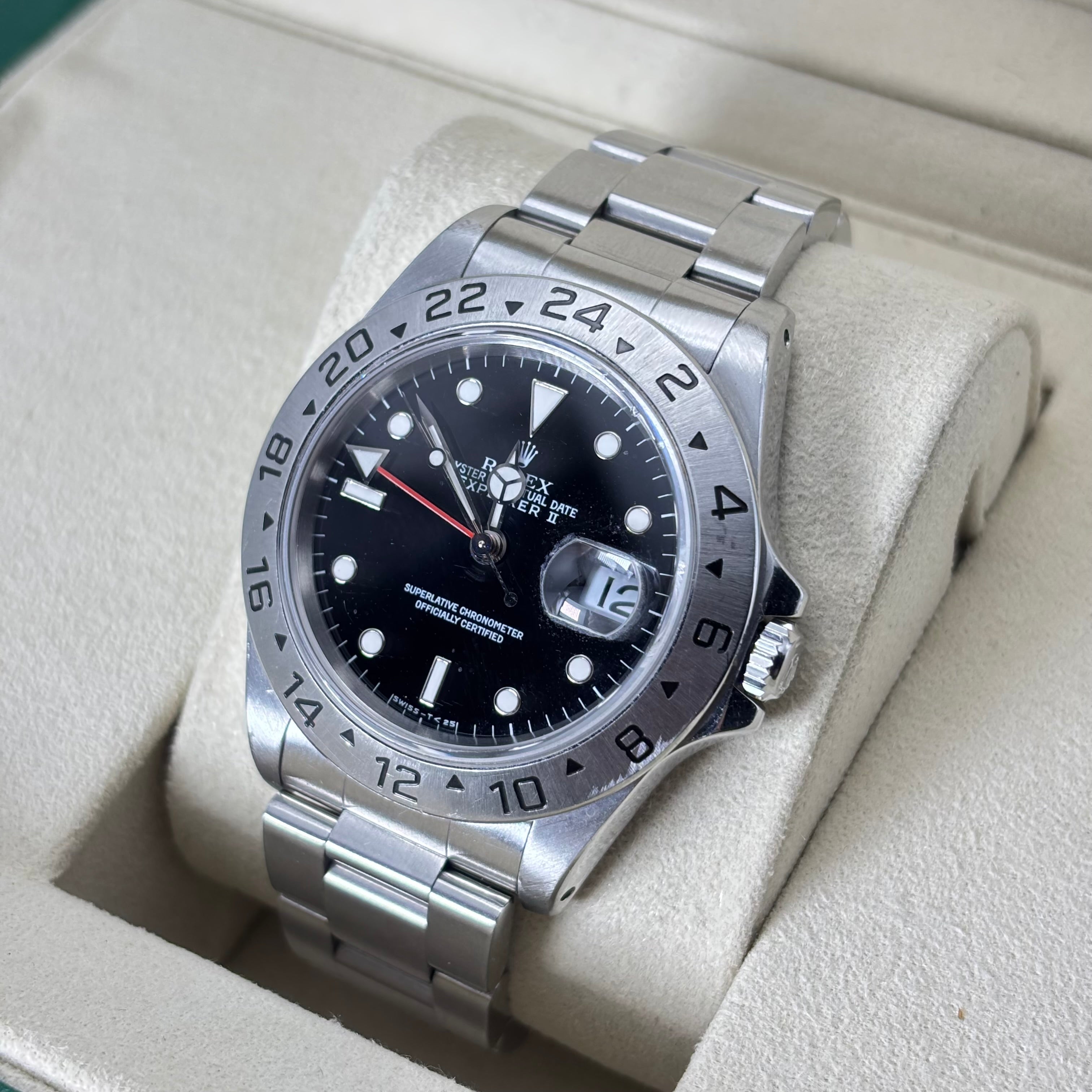 40MM ROLEX EXPLORER STAINLESS STEEL