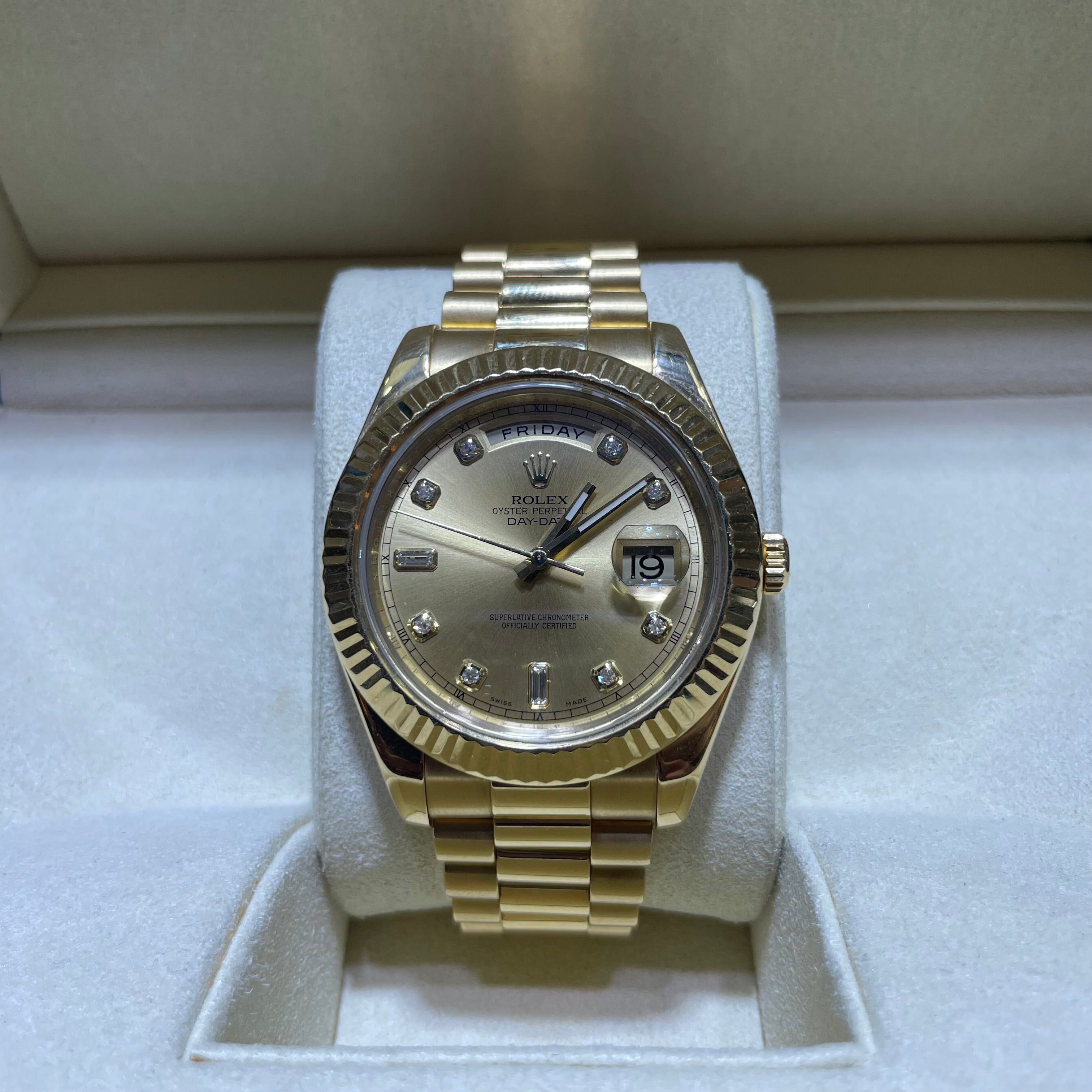 41mm Solid Gold Rolex Presidential