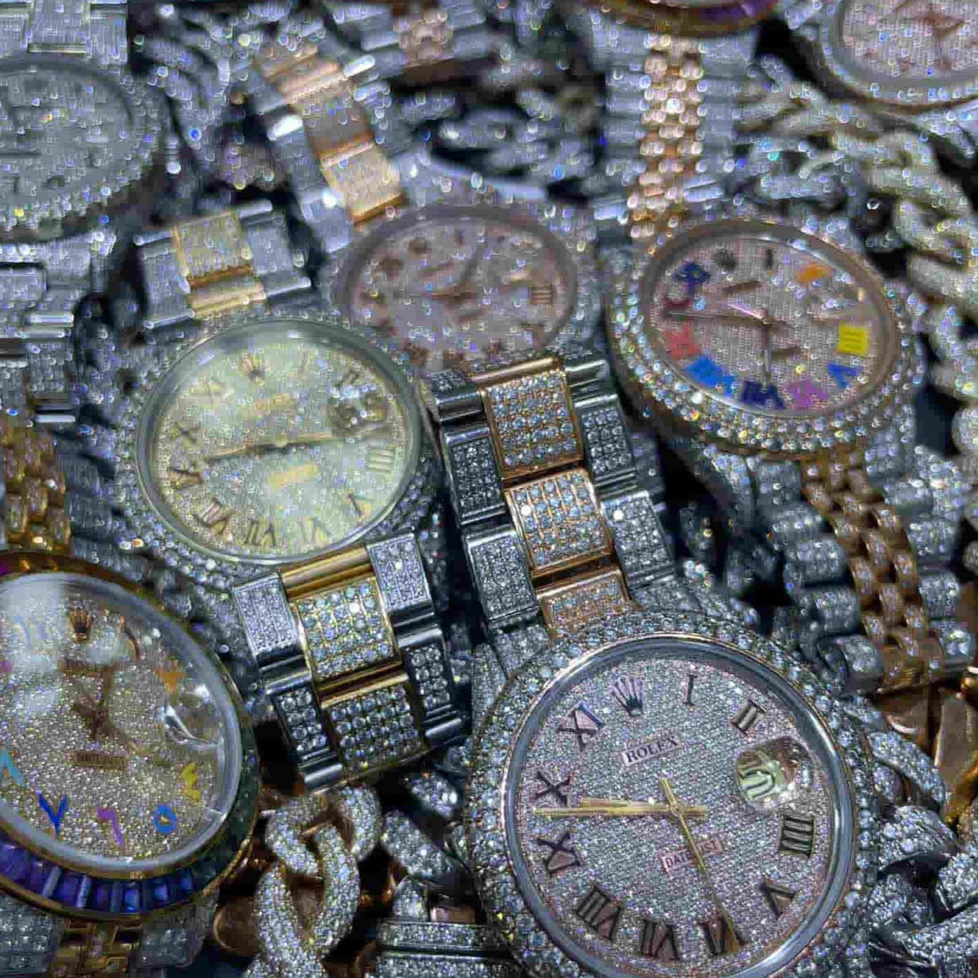 Iced out rolex wallpaper hot sale