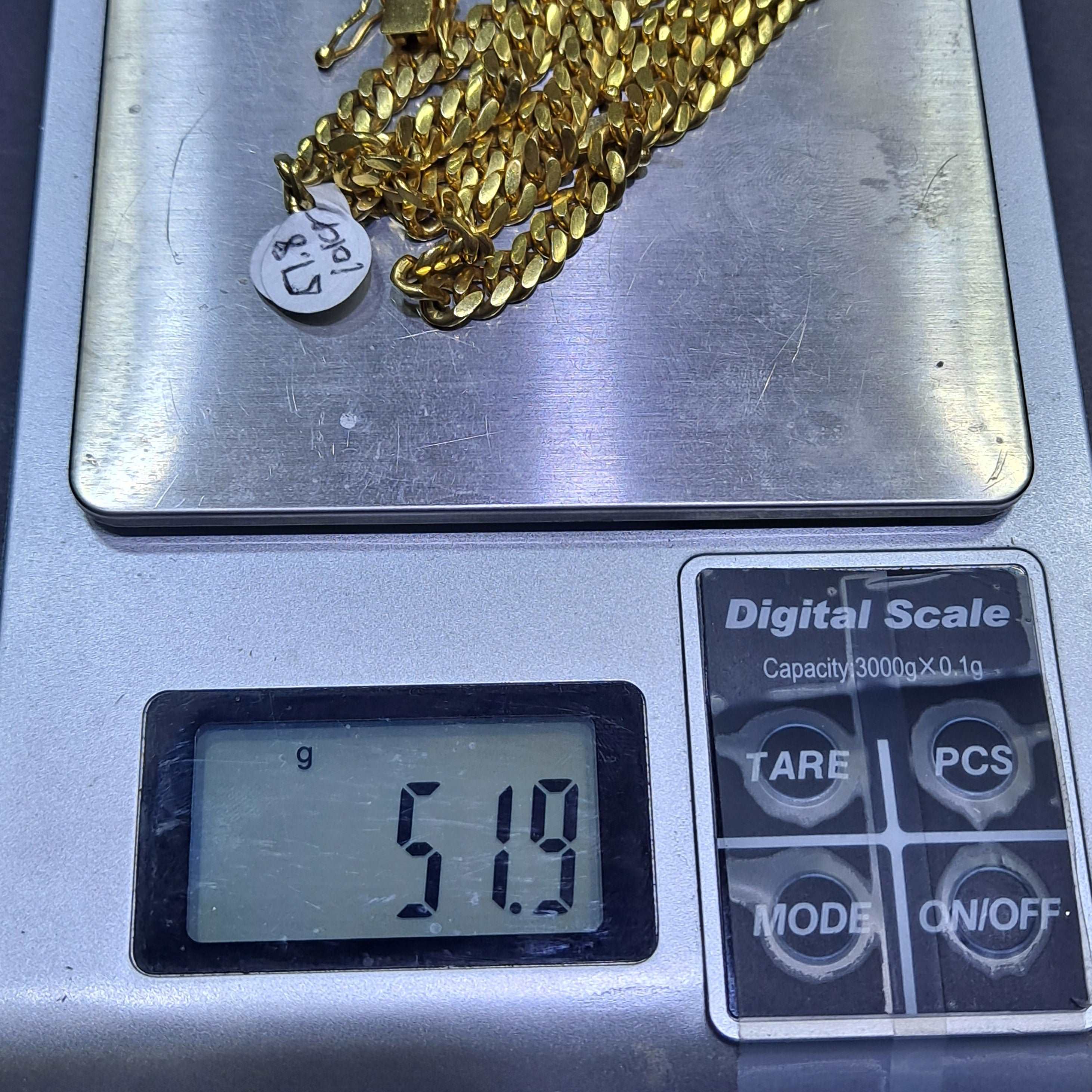 51 gram 10k solid miami cuban link