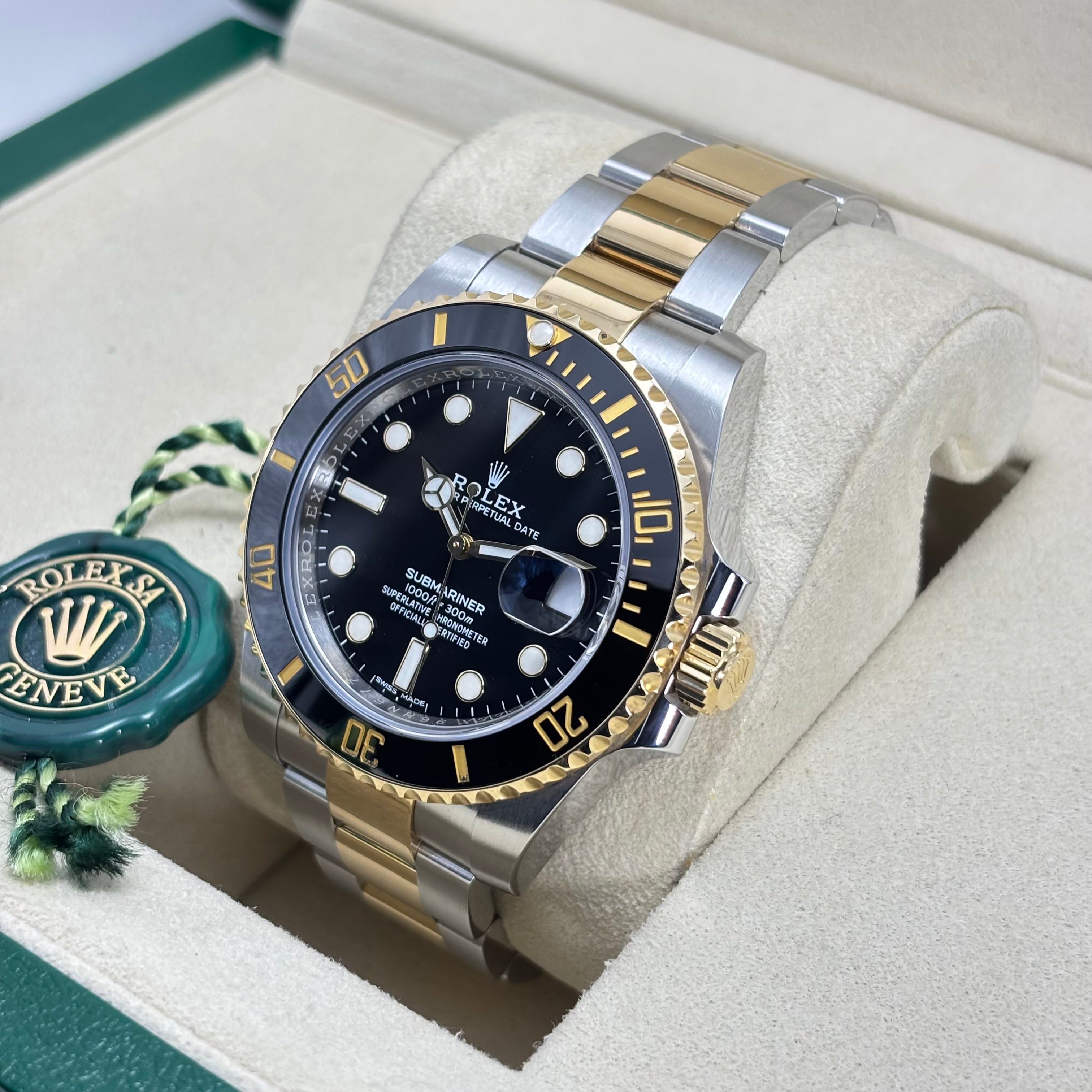 40MM ROLEX 116613 BLACK DIAL 18KT TWO-TONE 2019