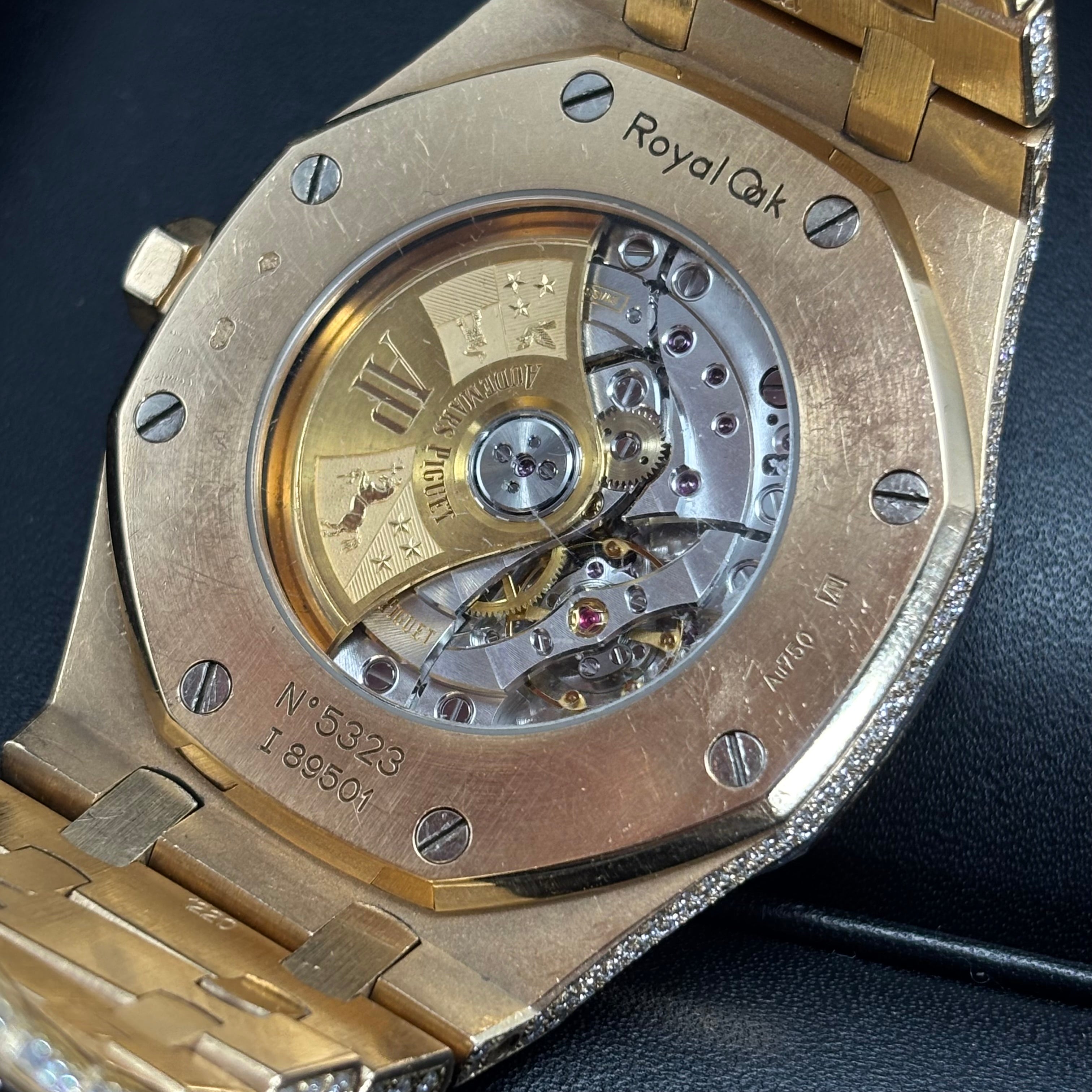 44MM Audemars Piguet Royal Oak 30CTW Natural Diamond Bustdown