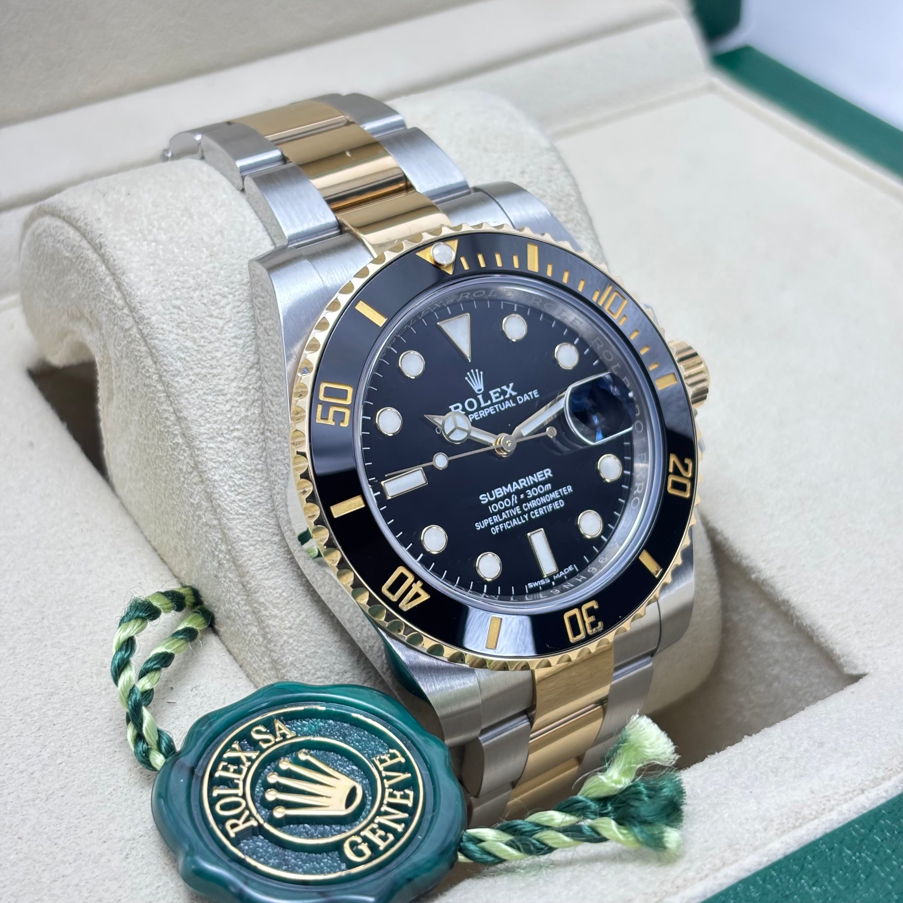 40MM ROLEX 116613 BLACK DIAL 18KT TWO-TONE 2019