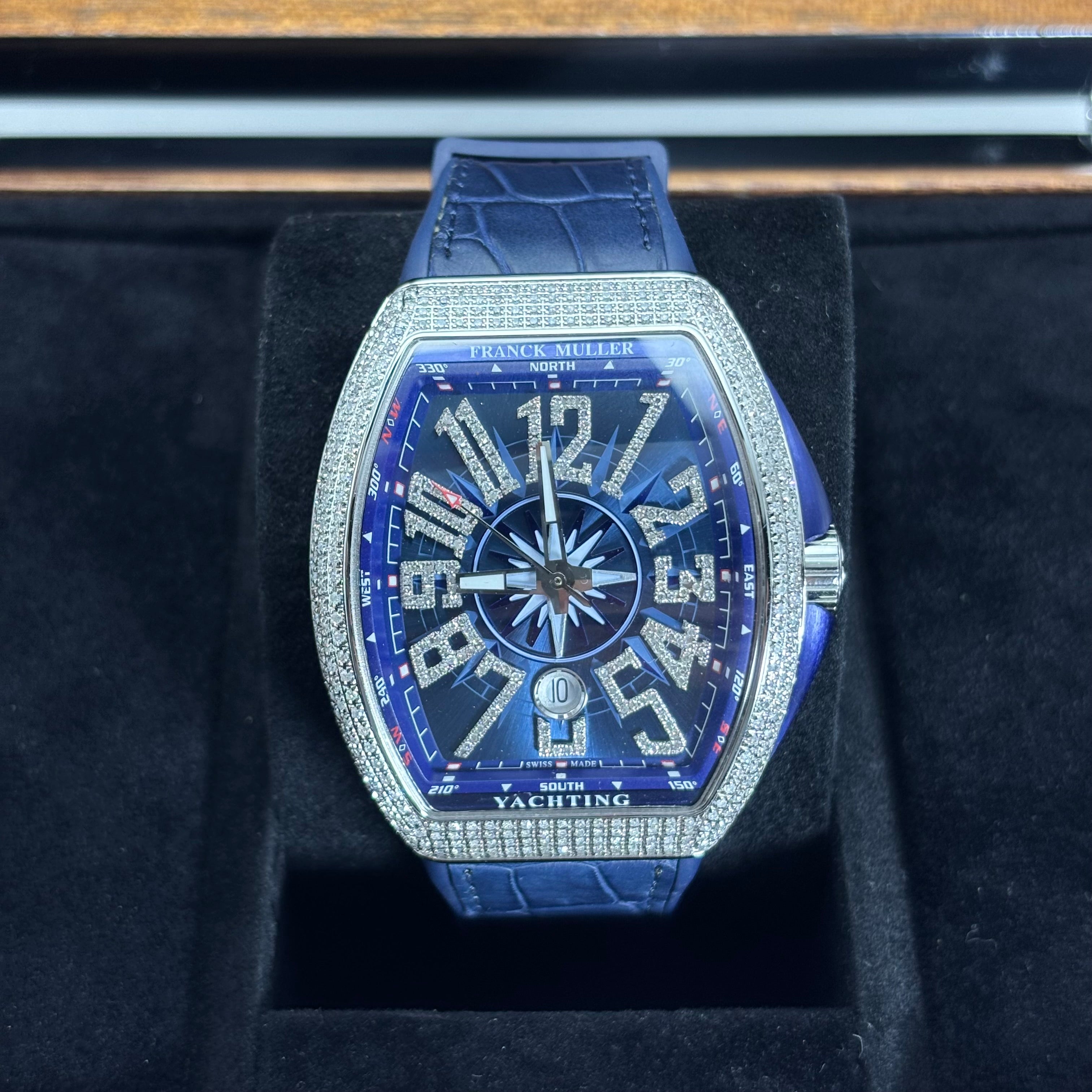 Pre-Owned 44MM Frank Muller Vanguard Yachting (V45-SC-DT) 2014