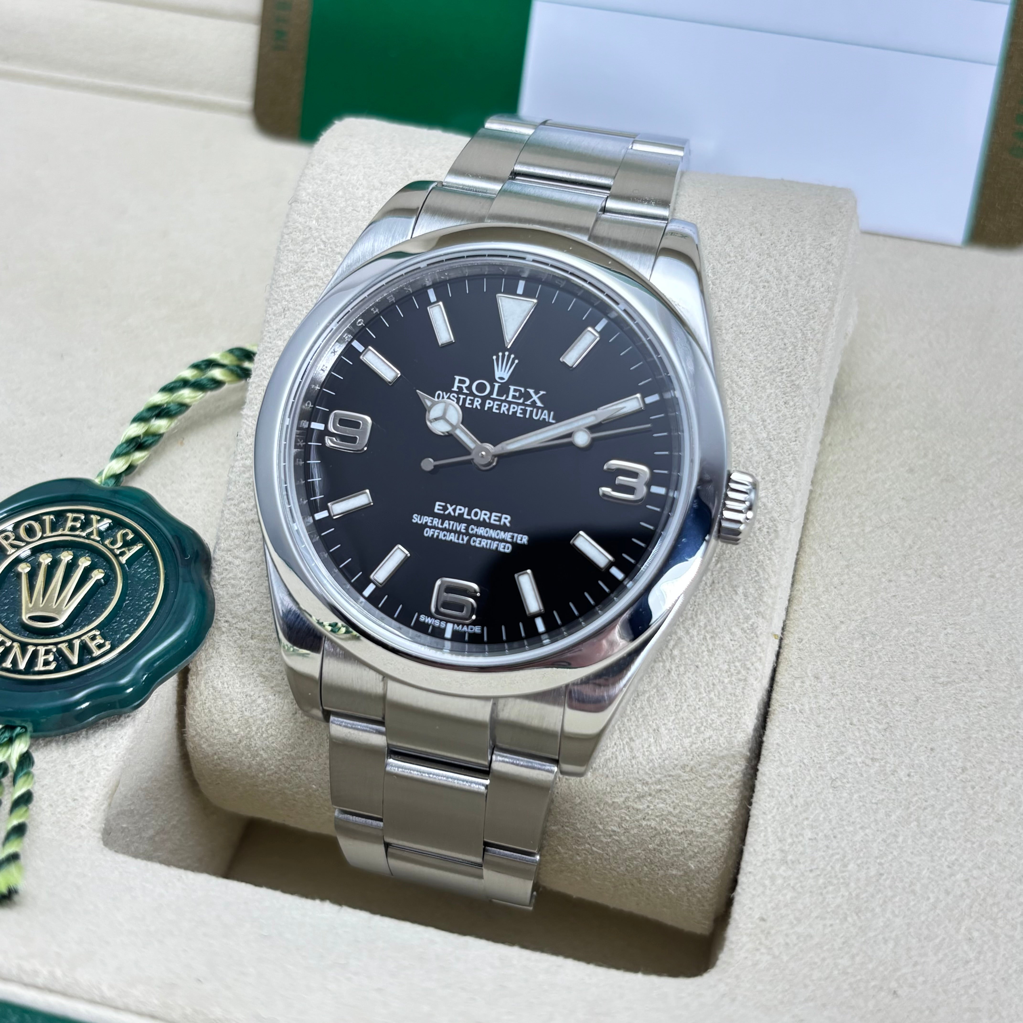 Pre-Owned 39MM Rolex Explorer 214270 (2018)