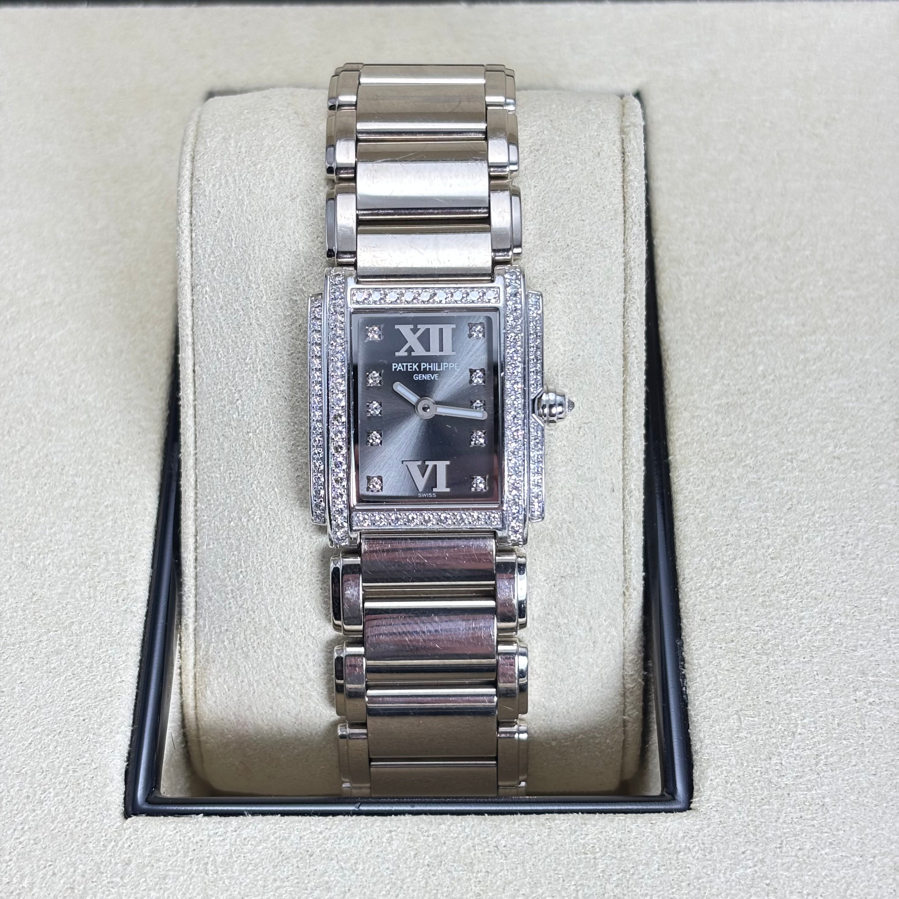 Pre-Owned Patek Philippe Twenty-4, 18KT GOLD LADIES MODEL Ref. 4908/200G-001
