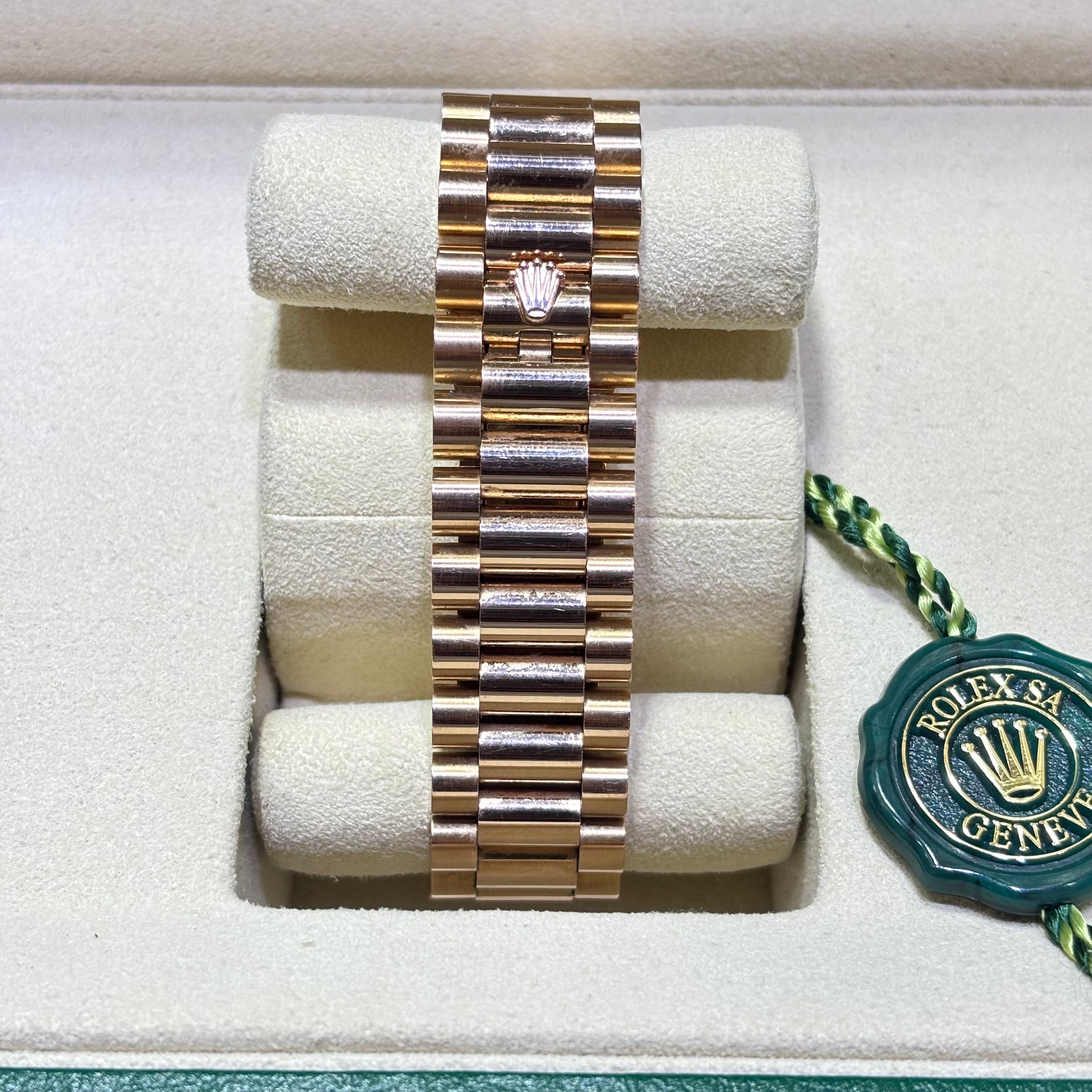 41MM ROSE GOLD PRESIDENTIAL 18KT GOLD MENS WATCH