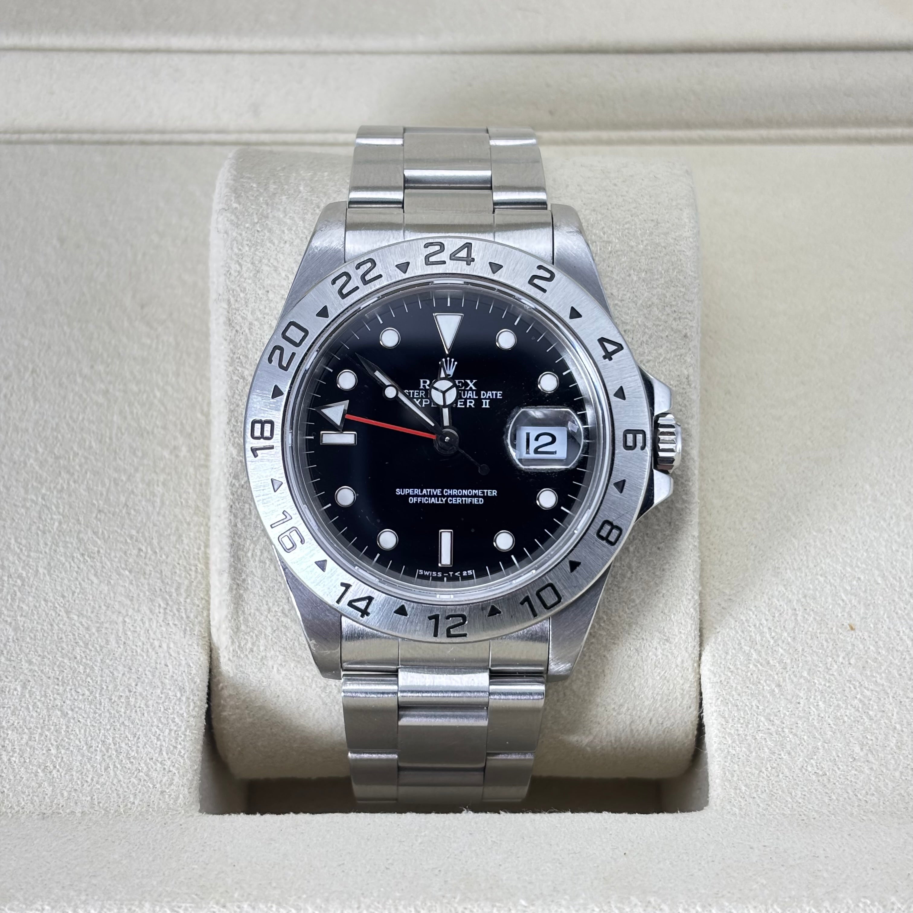 40MM ROLEX EXPLORER STAINLESS STEEL
