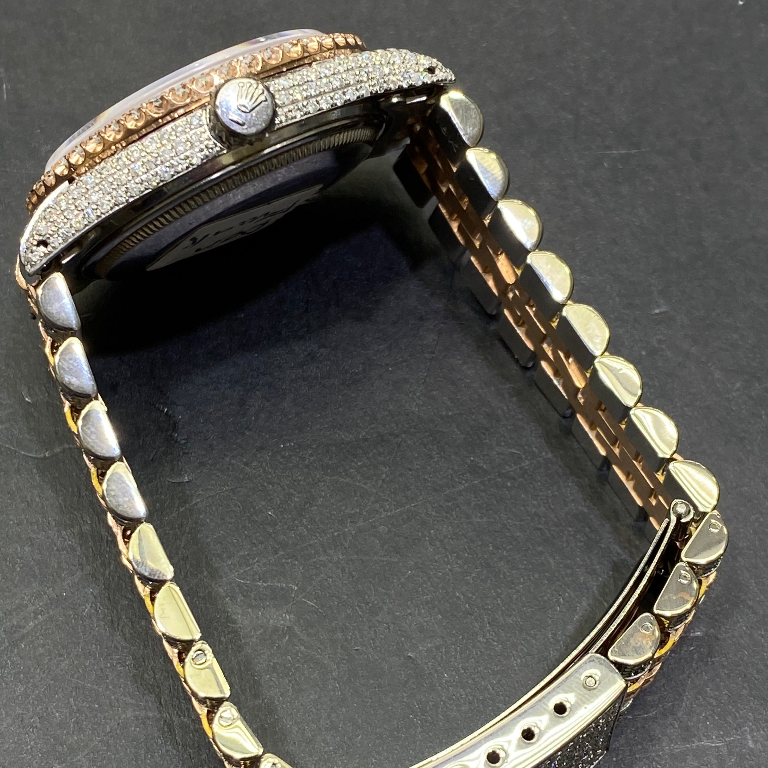 rolex bust down arabic dial