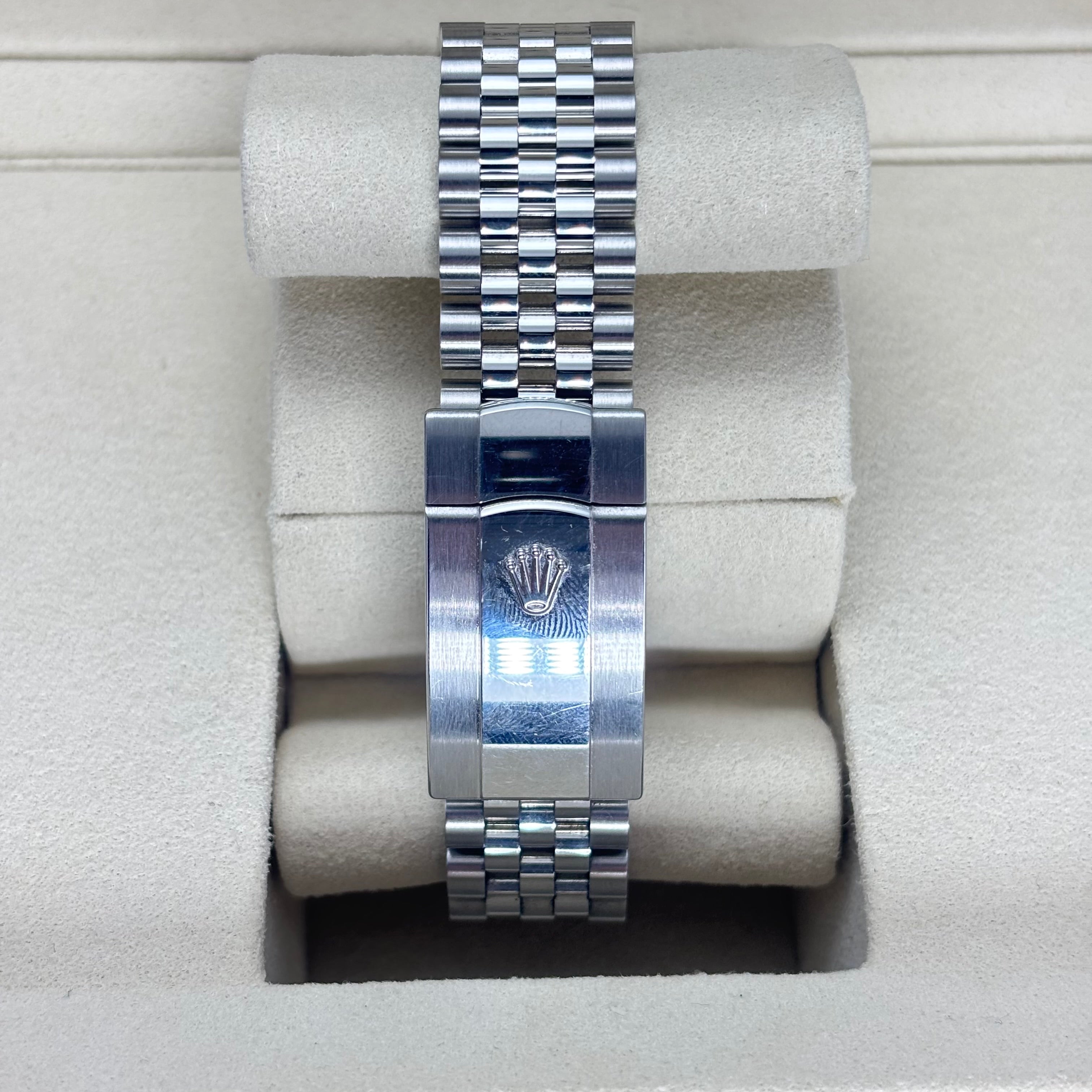 New 36MM DATEJUST 126200 GREEN DIAL STEEL JUBILEE(2025)
