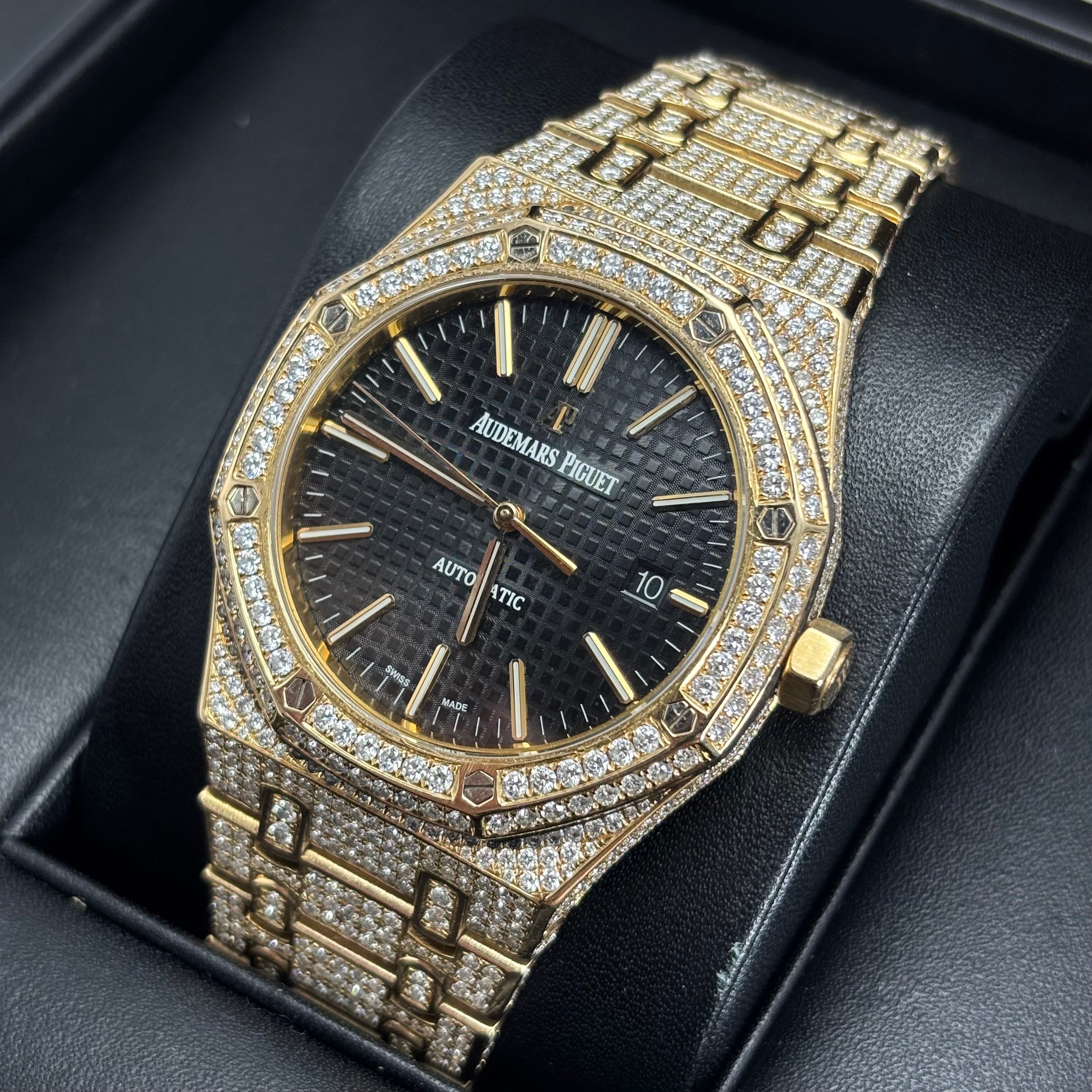 41mm #15400or Audemars Piguet Royal “AP” Oak All ORIGINAL( 30CTW Vs-1