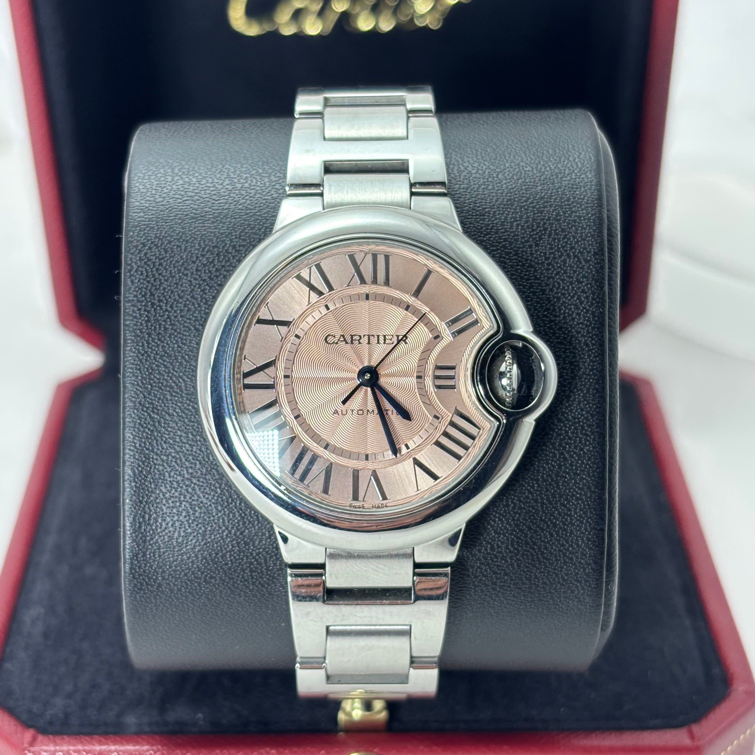 CARTIER BALLON BLEU 36MM STAINLESS STEEL