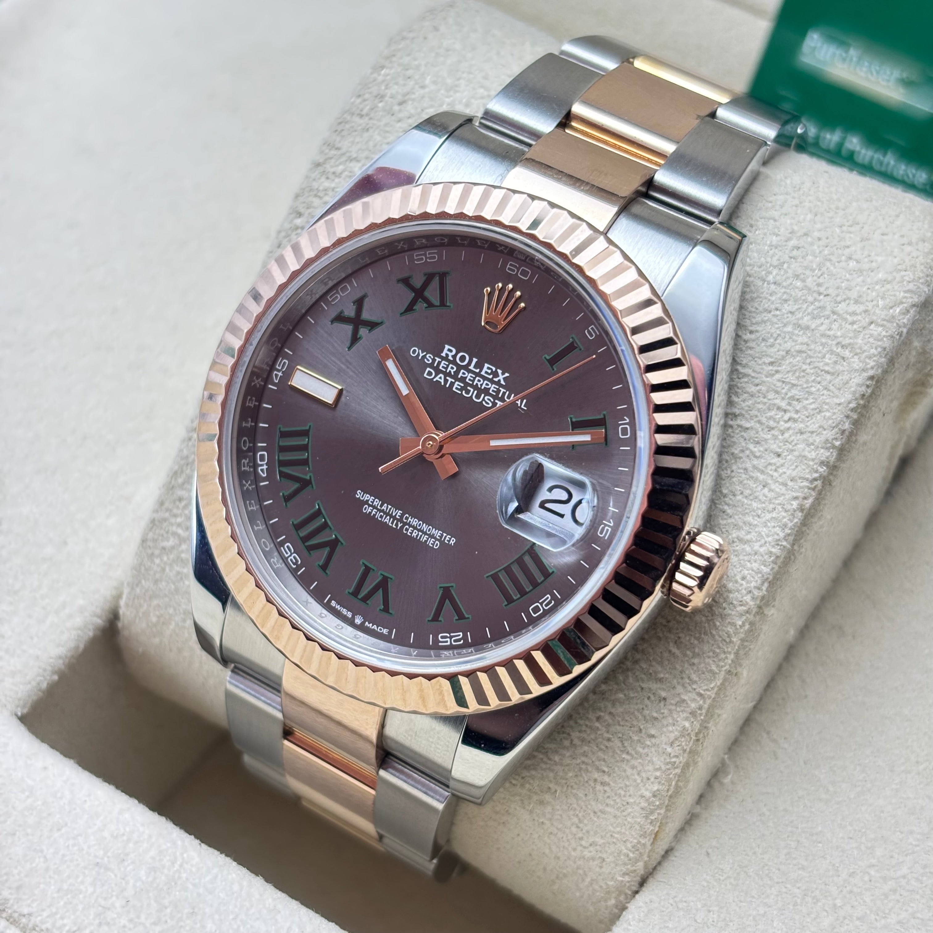 PRE-OWNED 41MM ROLEX DATEJUST REF.126331 (2019)