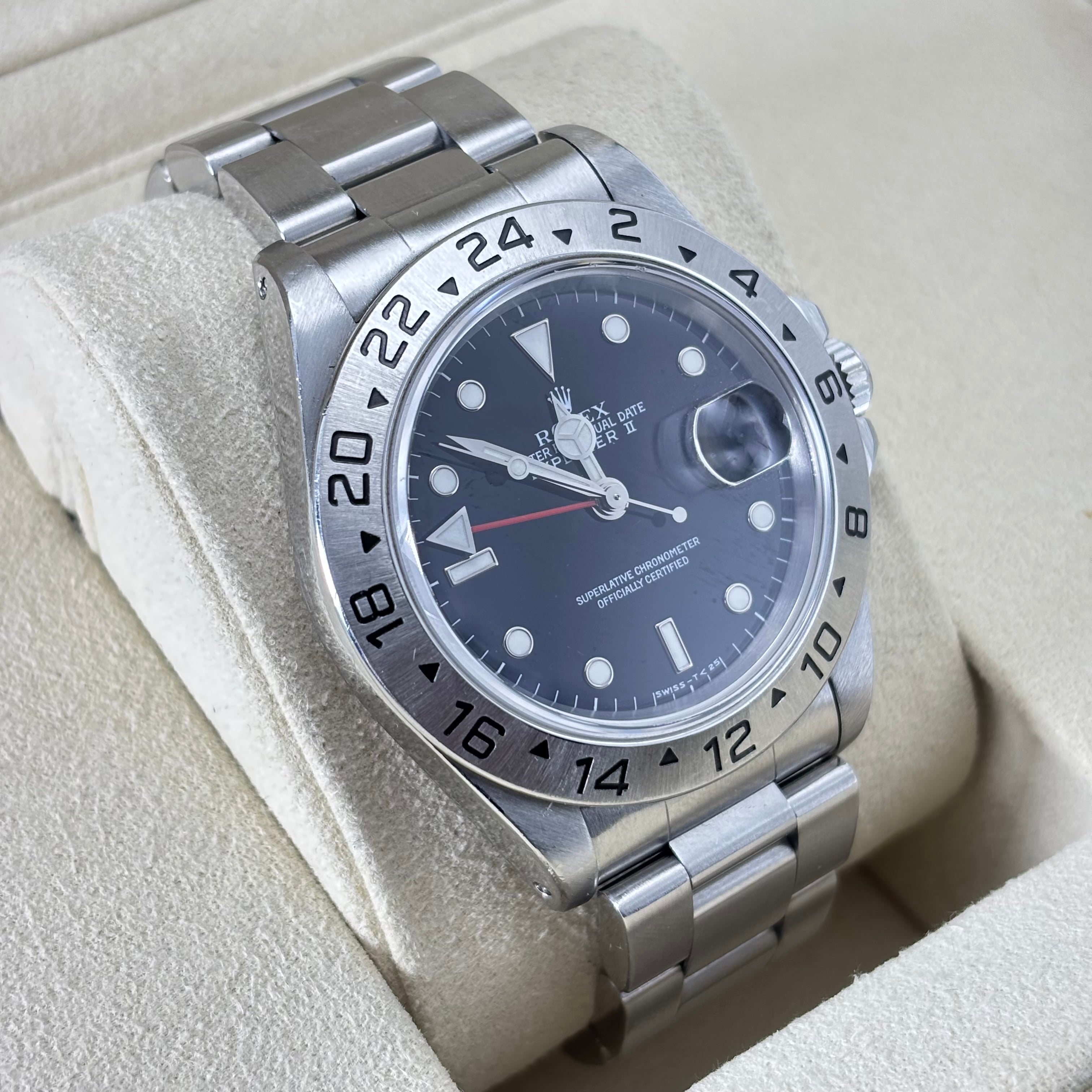 40MM ROLEX EXPLORER STAINLESS STEEL