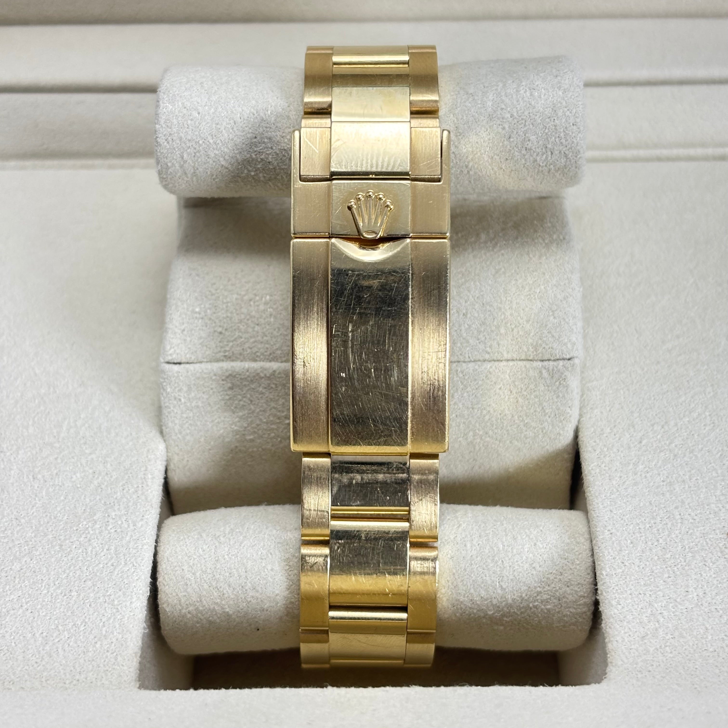 Pre-Owned Rolex Daytona 40MM Yellow Gold Baguette Bezel Ref.126508