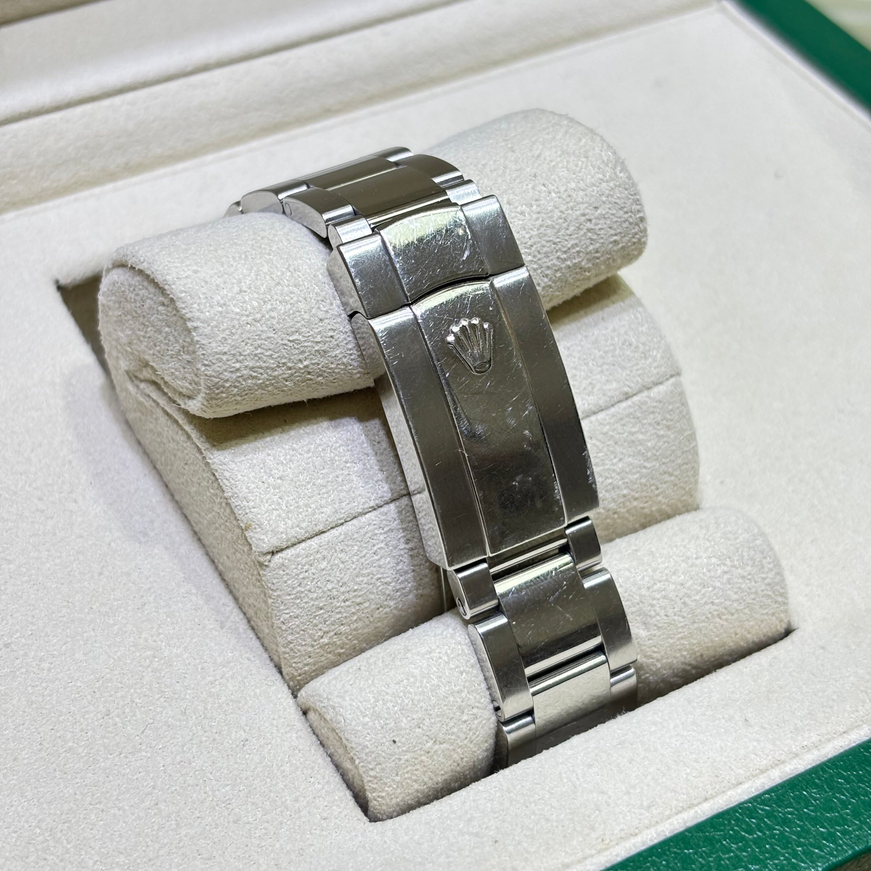 41MM ROLEX DATEJUST # 116300 NATURAL DIAMOND BEZEL / MOP DIAL / STEEL 2016