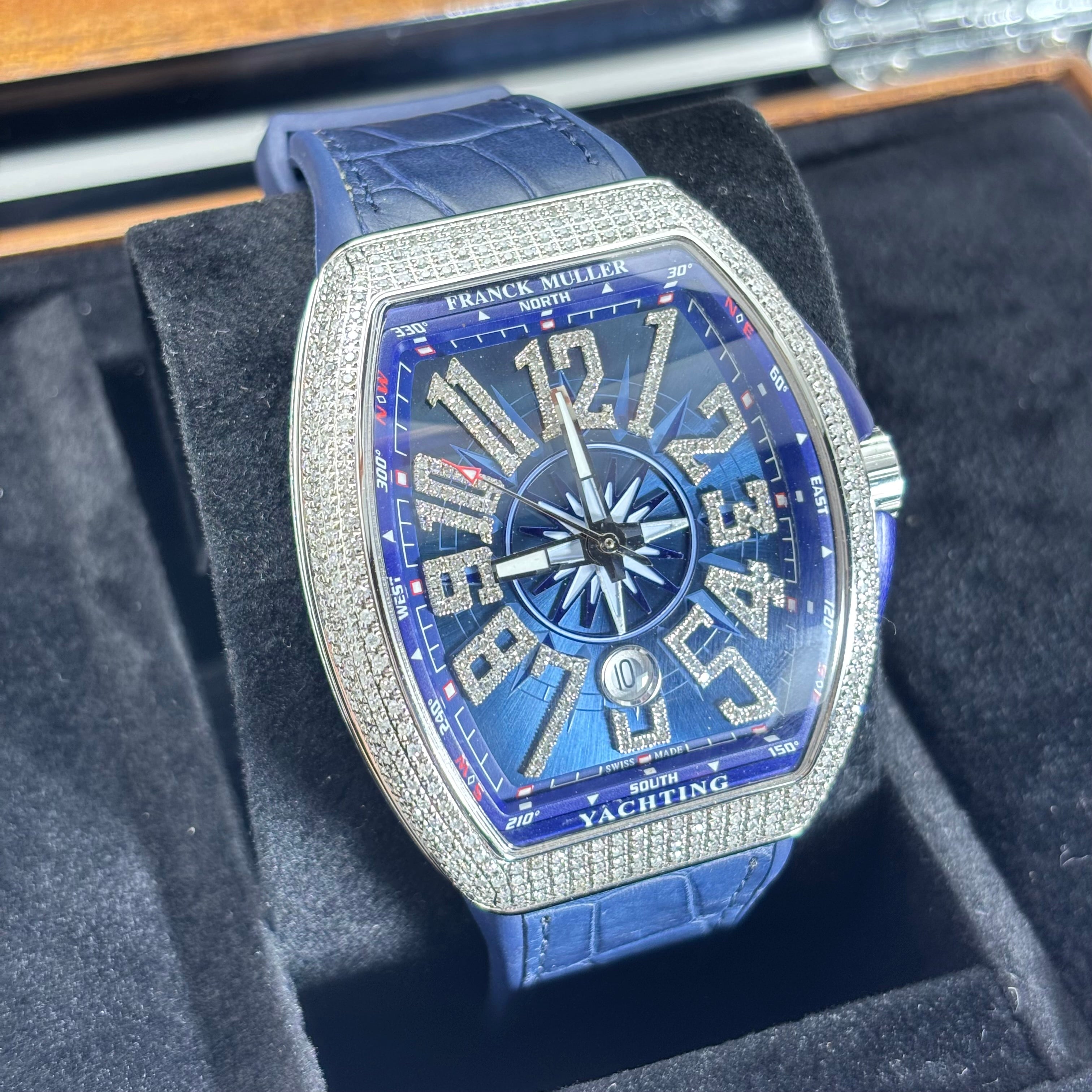 Pre-Owned 44MM Frank Muller Vanguard Yachting (V45-SC-DT) 2014