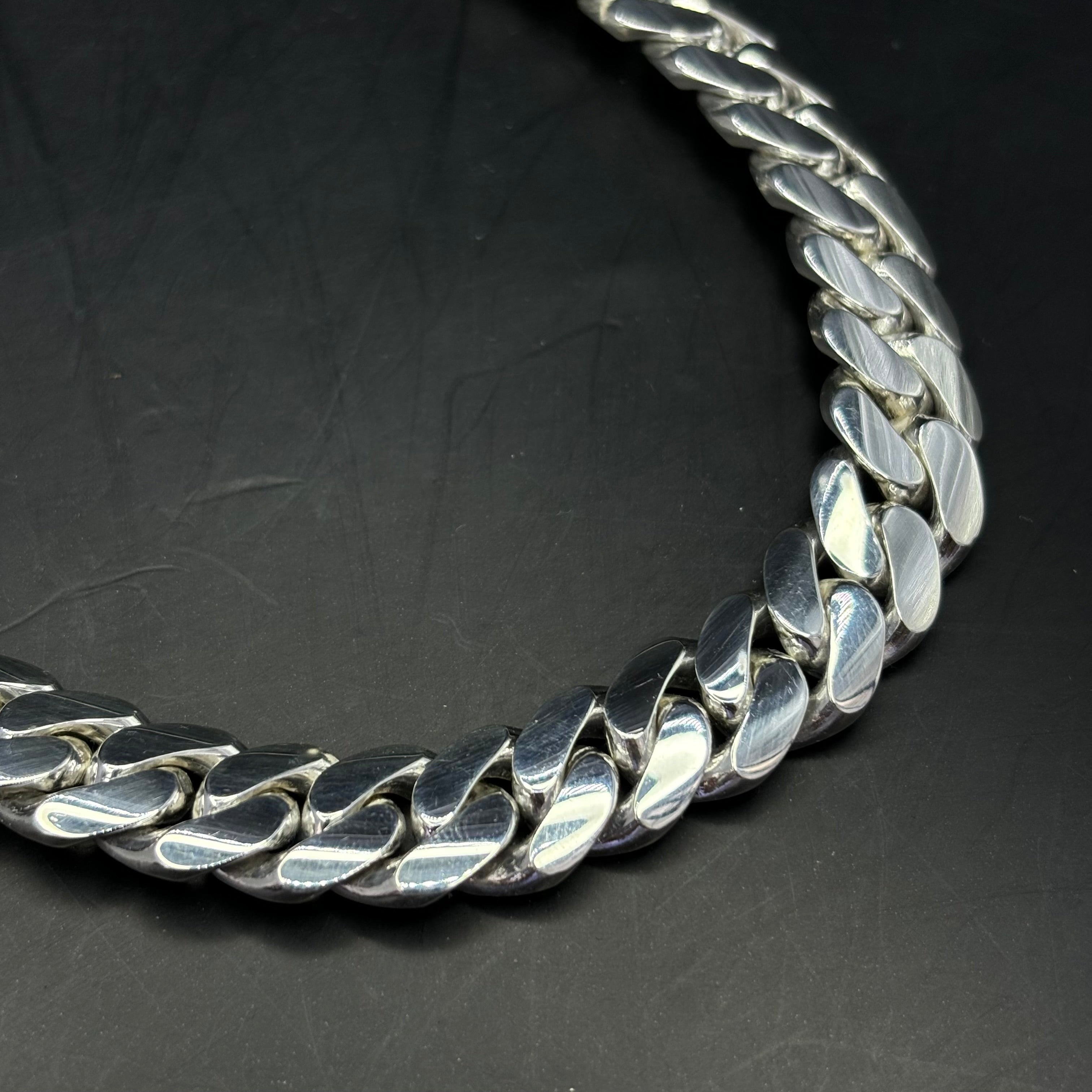 12MM SOLID .999 SILVER MIAMI CUBAN LINK CHAIN