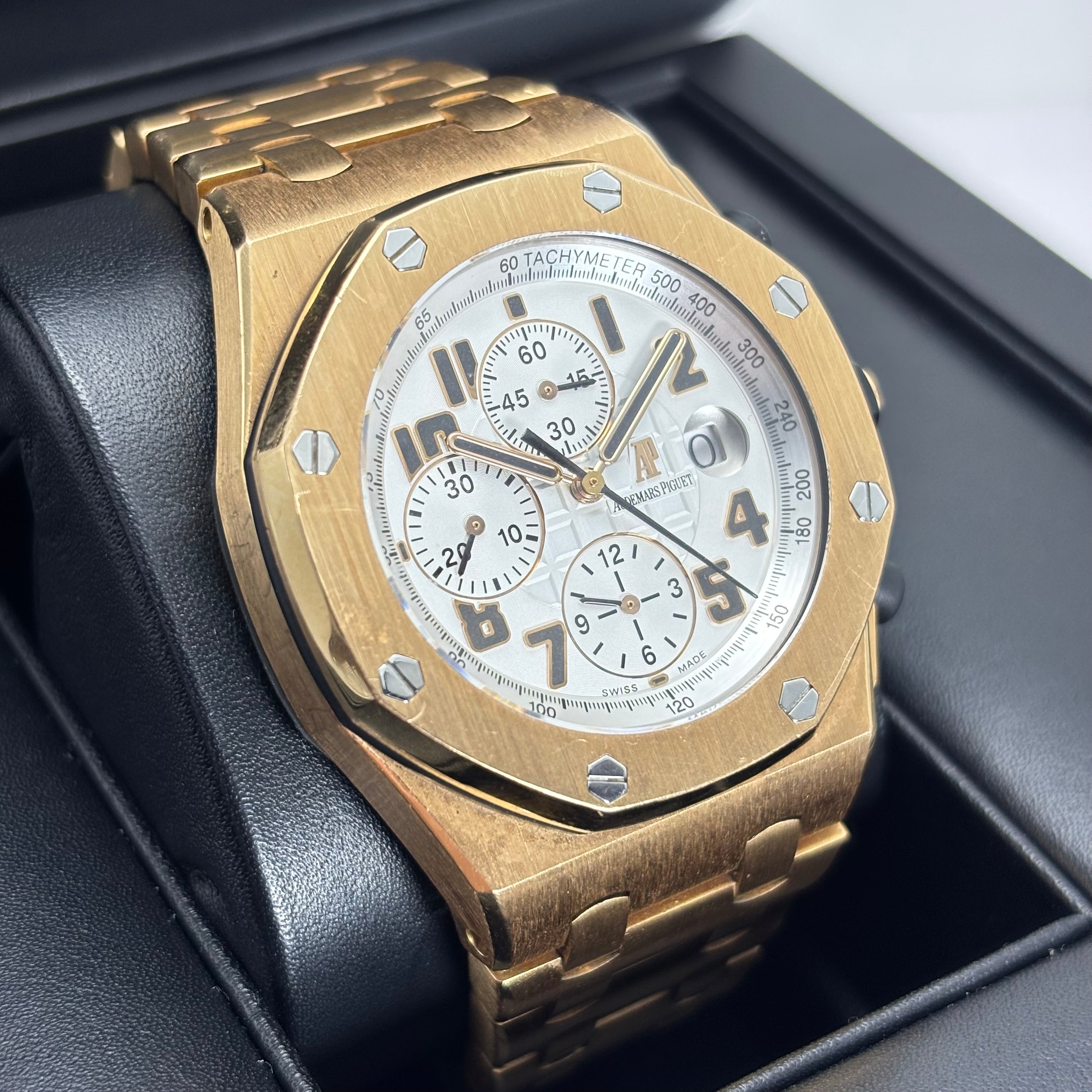 44MM AUDEMARS PIGUET ROYAL OAK OFFSHORE 18KT ROSE GOLD
