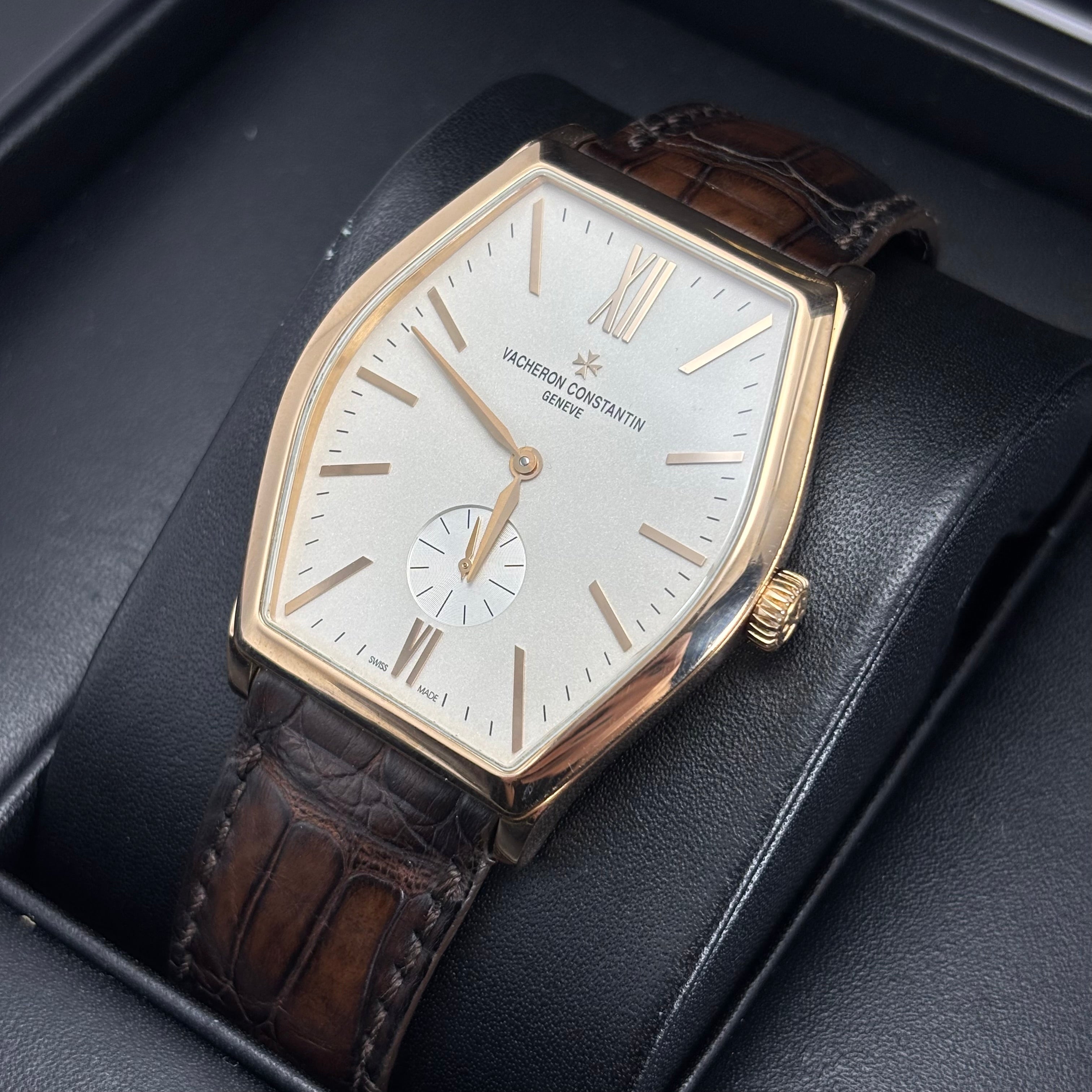 Pre-Owned 41MM Vacheron Constantin Ref.82230 18Kt Rose Gold (Box & Car