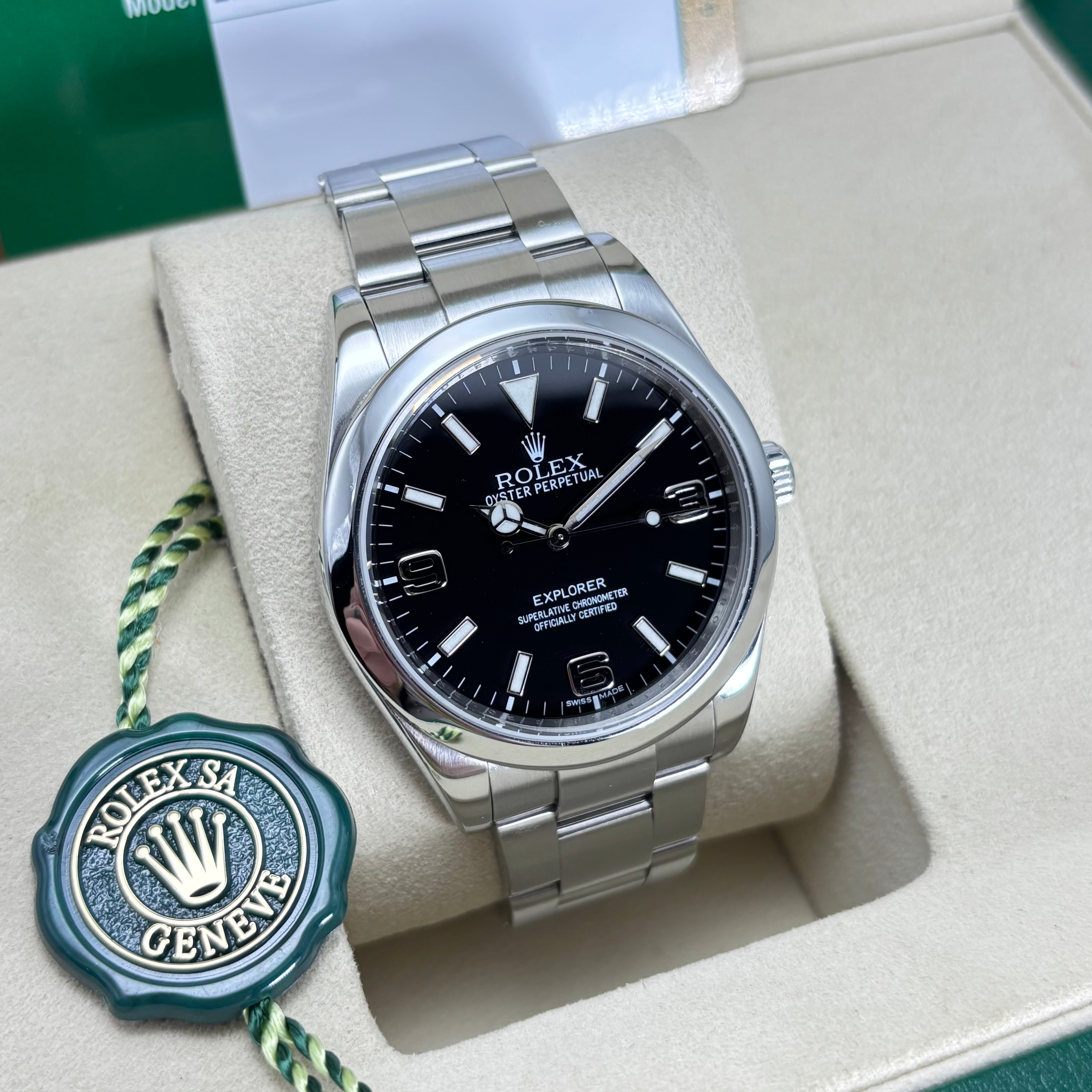 Pre-Owned 39MM Rolex Explorer 214270 (2018)