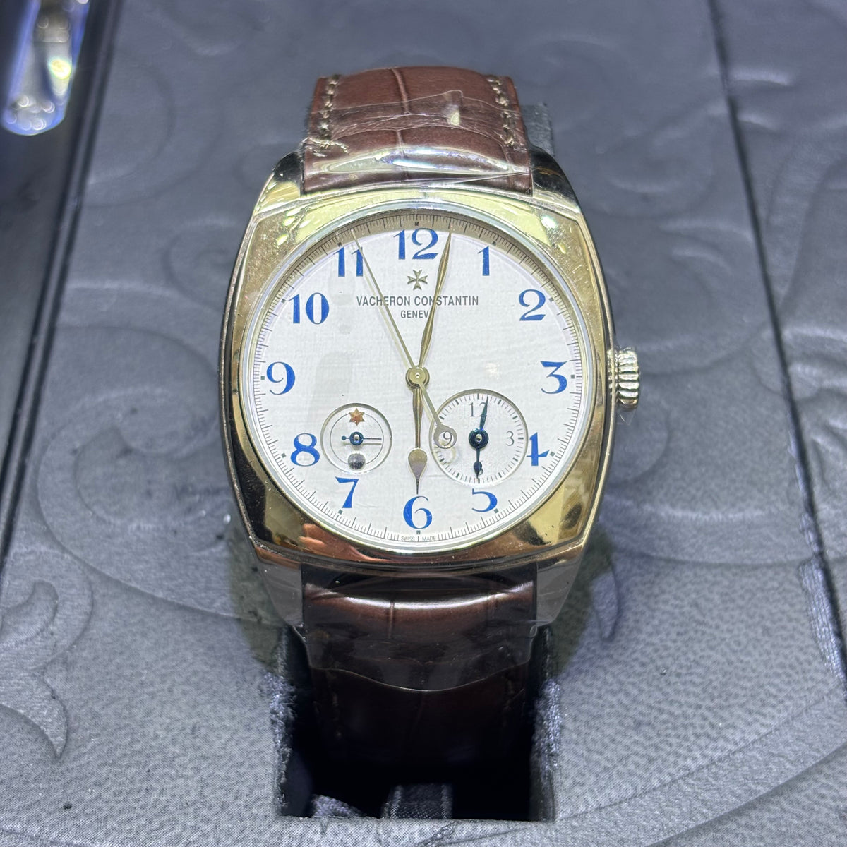 41MM VACHERON CONSTANTIN HARMONY DUAL TIME WATCH
