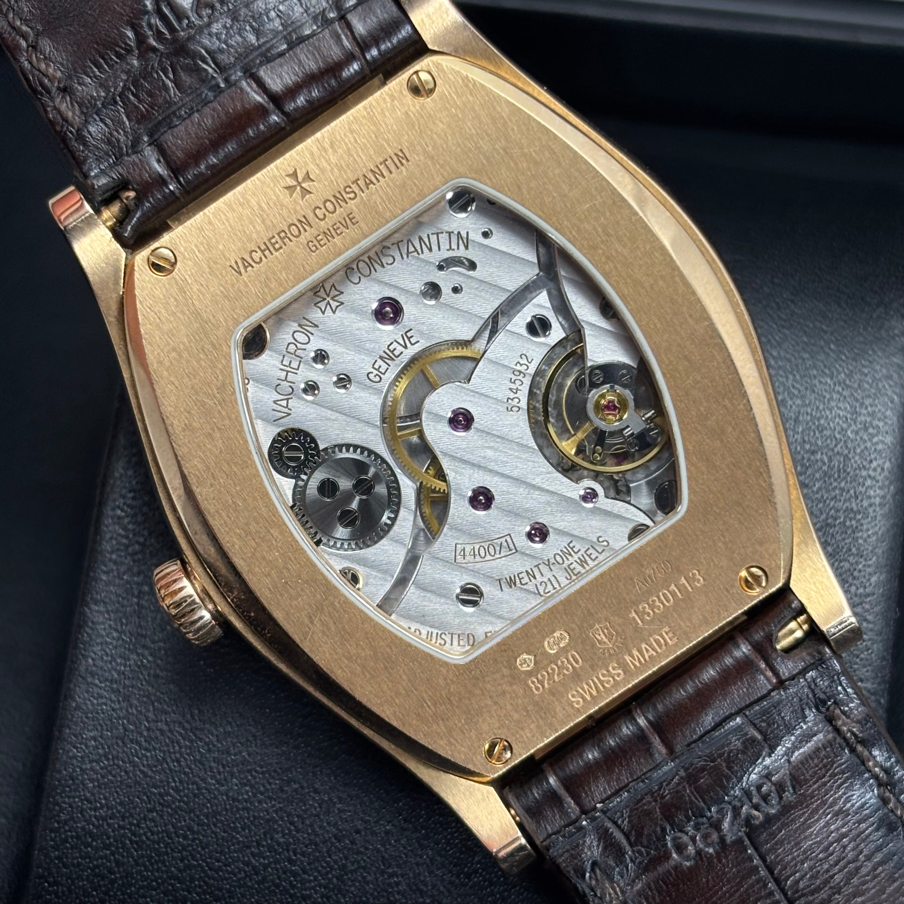 Pre-Owned 41MM Vacheron Constantin Ref.82230 18Kt Rose Gold (Box & Car