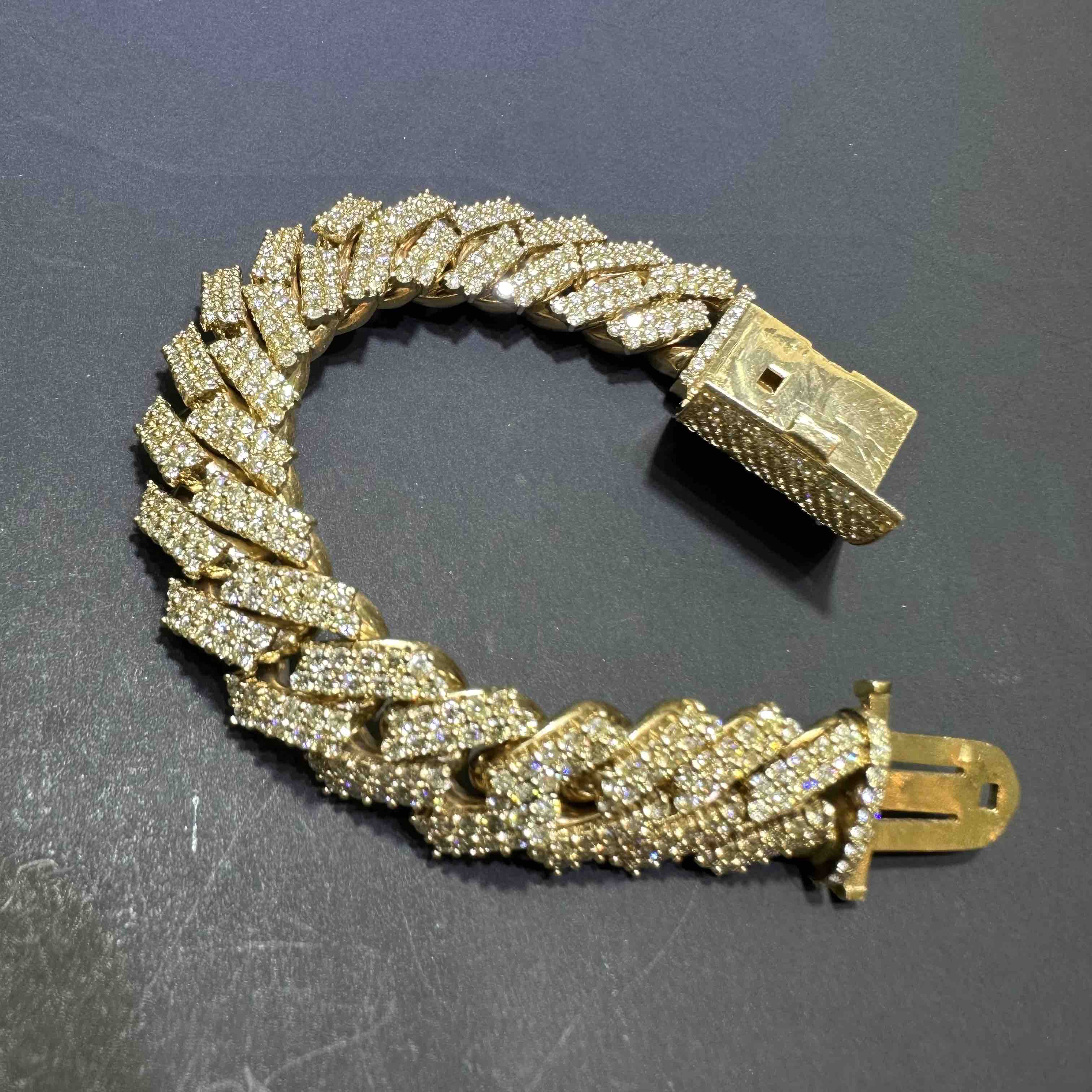 Bust down shop cuban bracelet