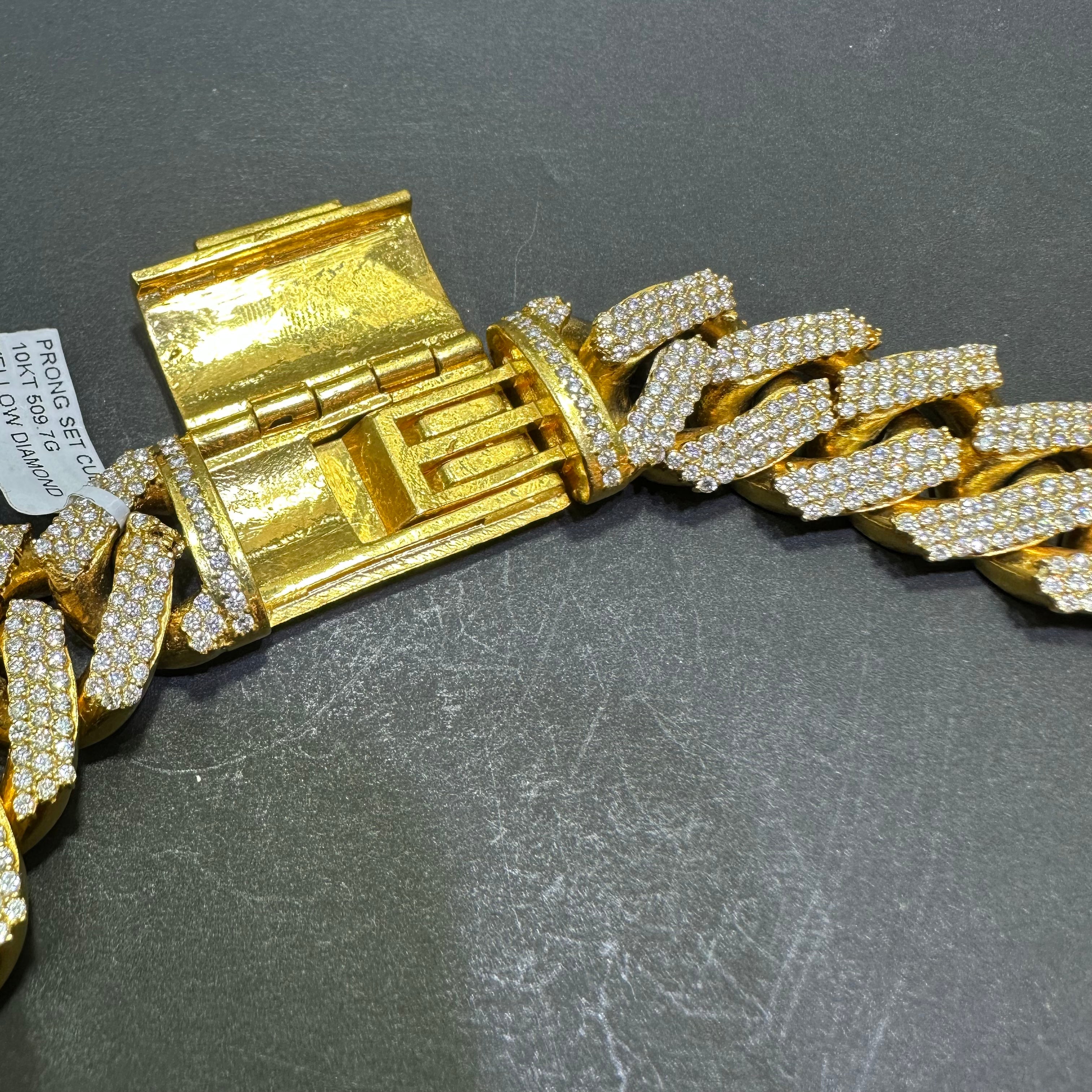 iced out cuban link