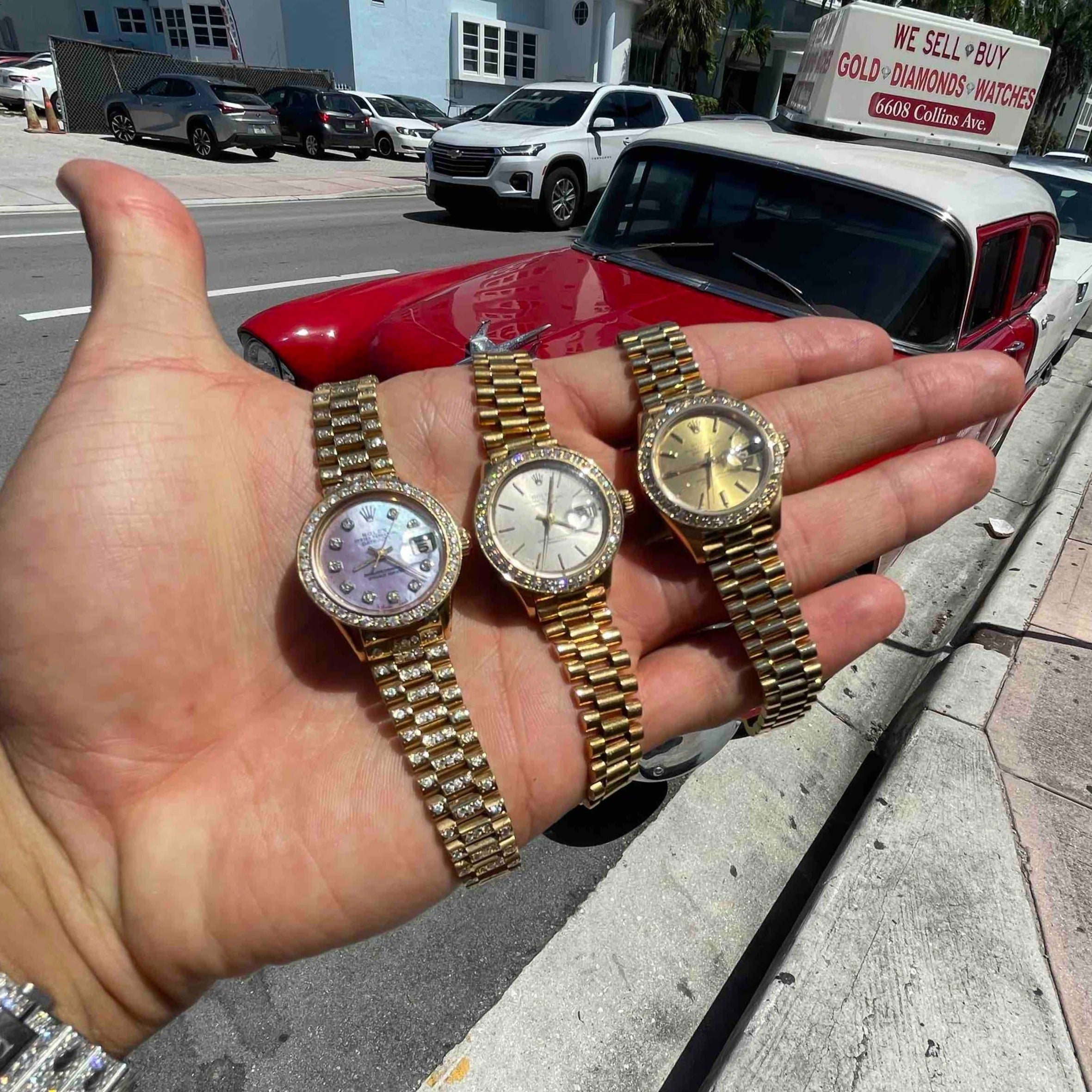 Rolex datejust vvs online bust down